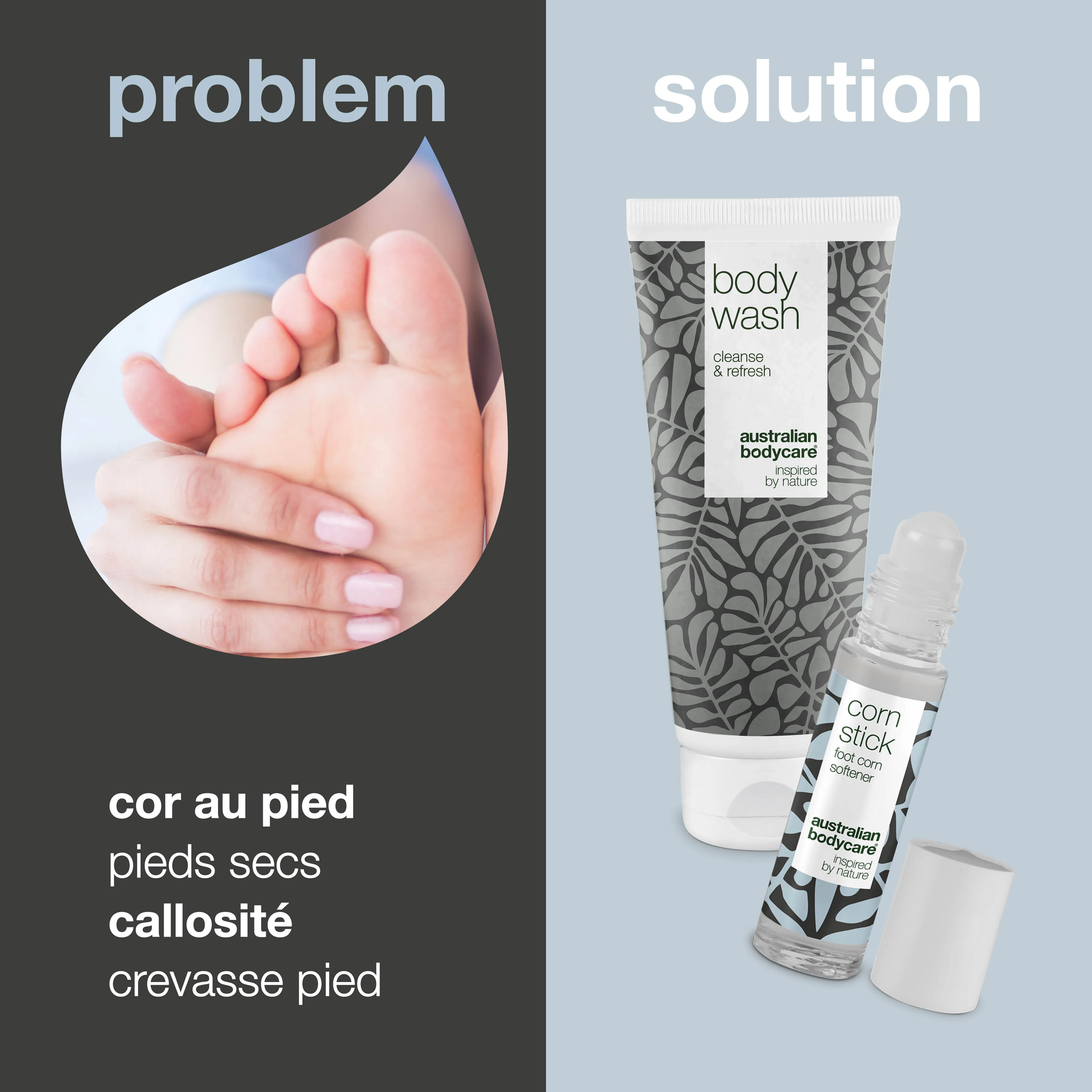 2x produits pour callosité pied — 2 produits pour les callosités des pieds et la peau dure des pieds - Image 2