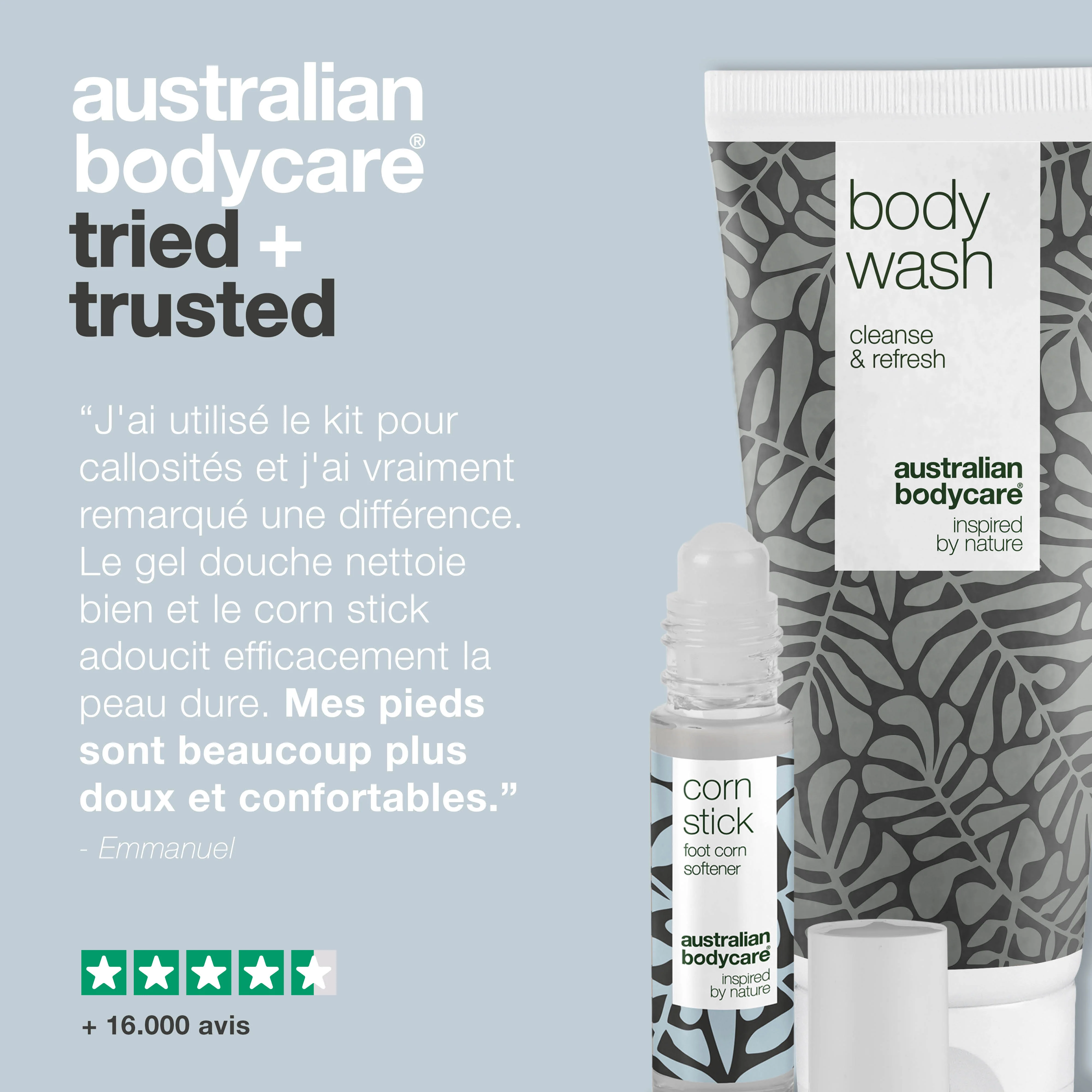 2x produits pour callosité pied — 2 produits pour les callosités des pieds et la peau dure des pieds - Image 5