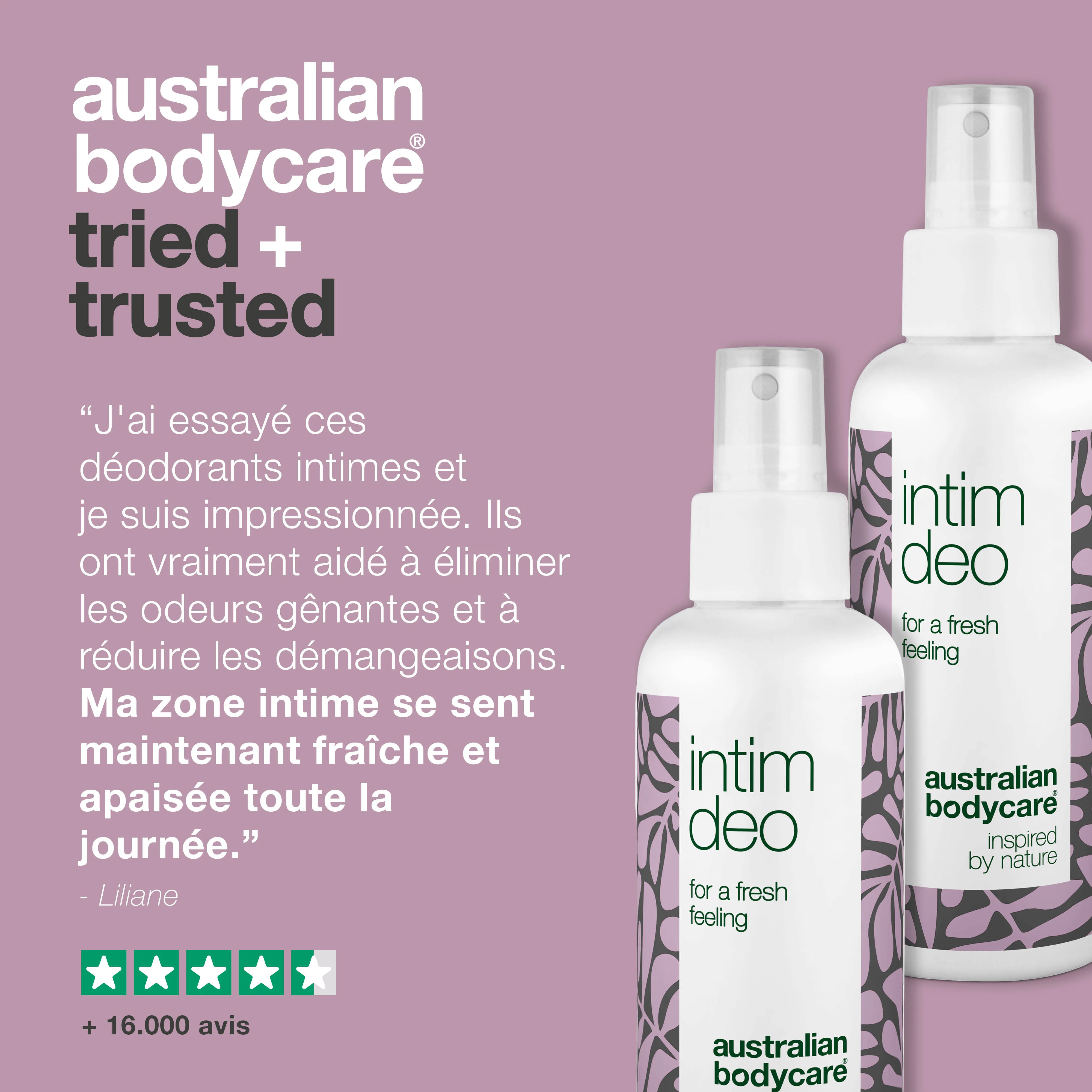 2 déodorant intimes pour l'hygiène intime contre les odeurs vaginales indésirables — Déodorant intime contre les odeurs génitales désagréables et les irritations de la zone intime - Image 5