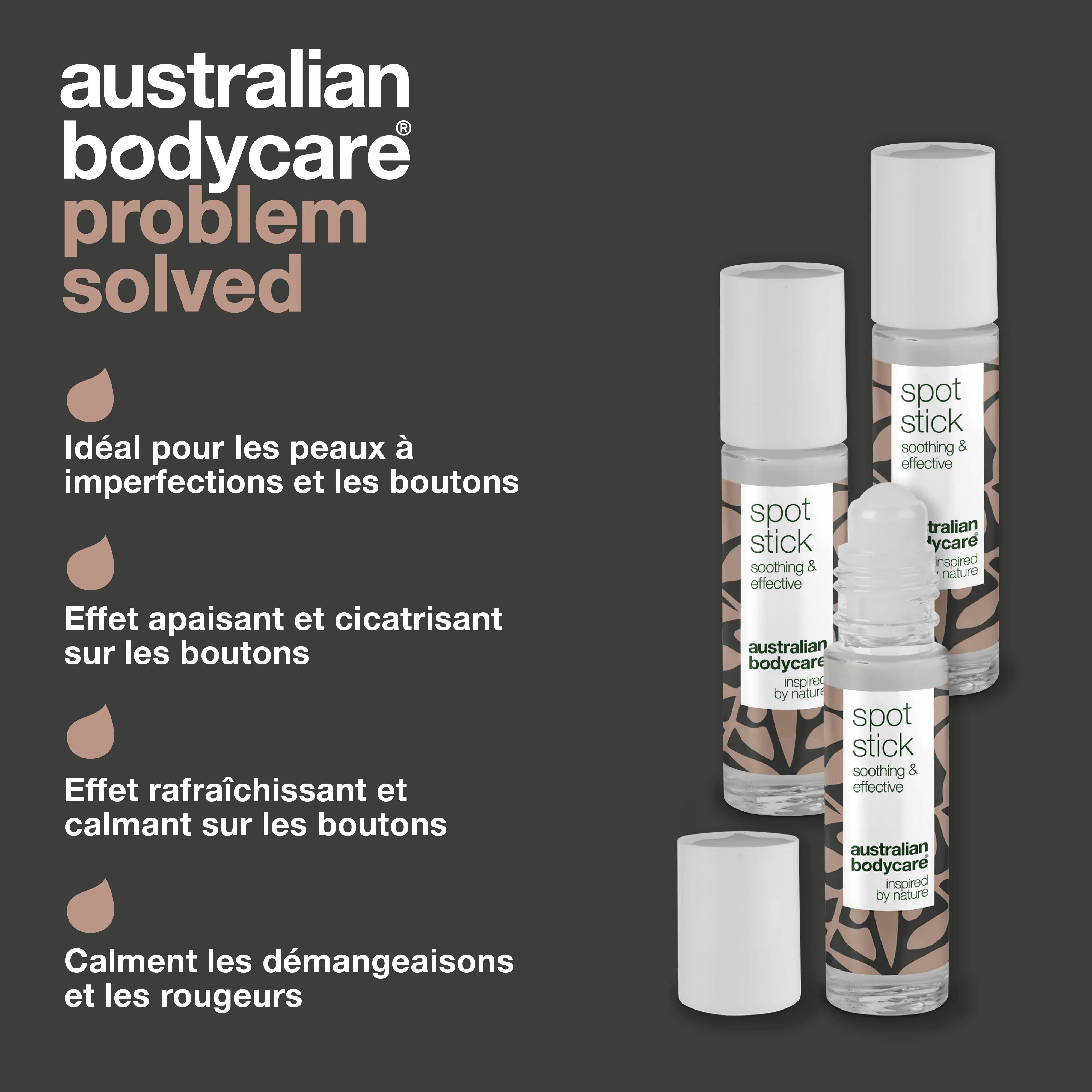 3 x stick anti boutons à l'huile de tea tree pour les boutons et les points noirs — efficace contre les boutons, les impuretés et les points noirs. - Image 3