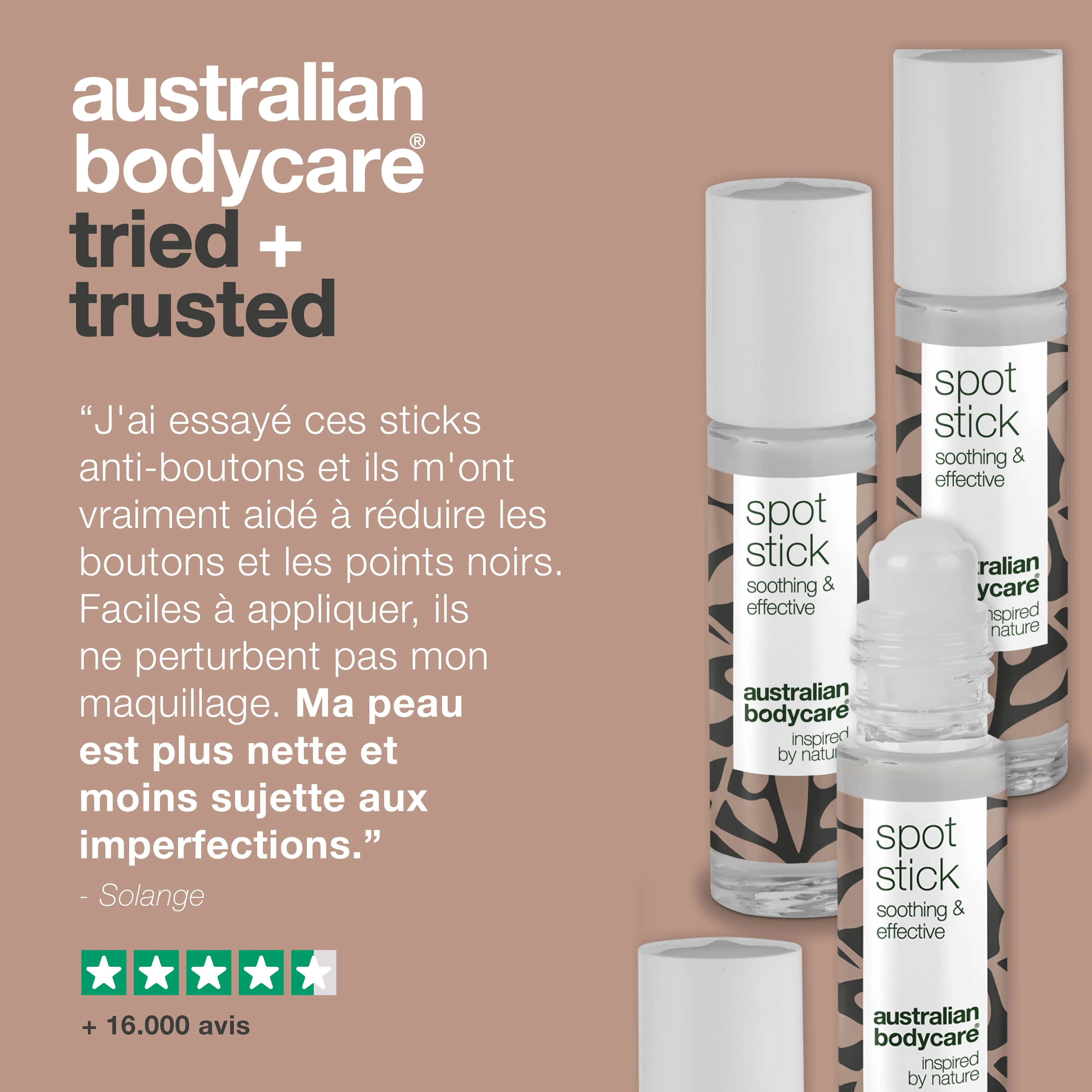 3 x stick anti boutons à l'huile de tea tree pour les boutons et les points noirs — efficace contre les boutons, les impuretés et les points noirs. - Image 5