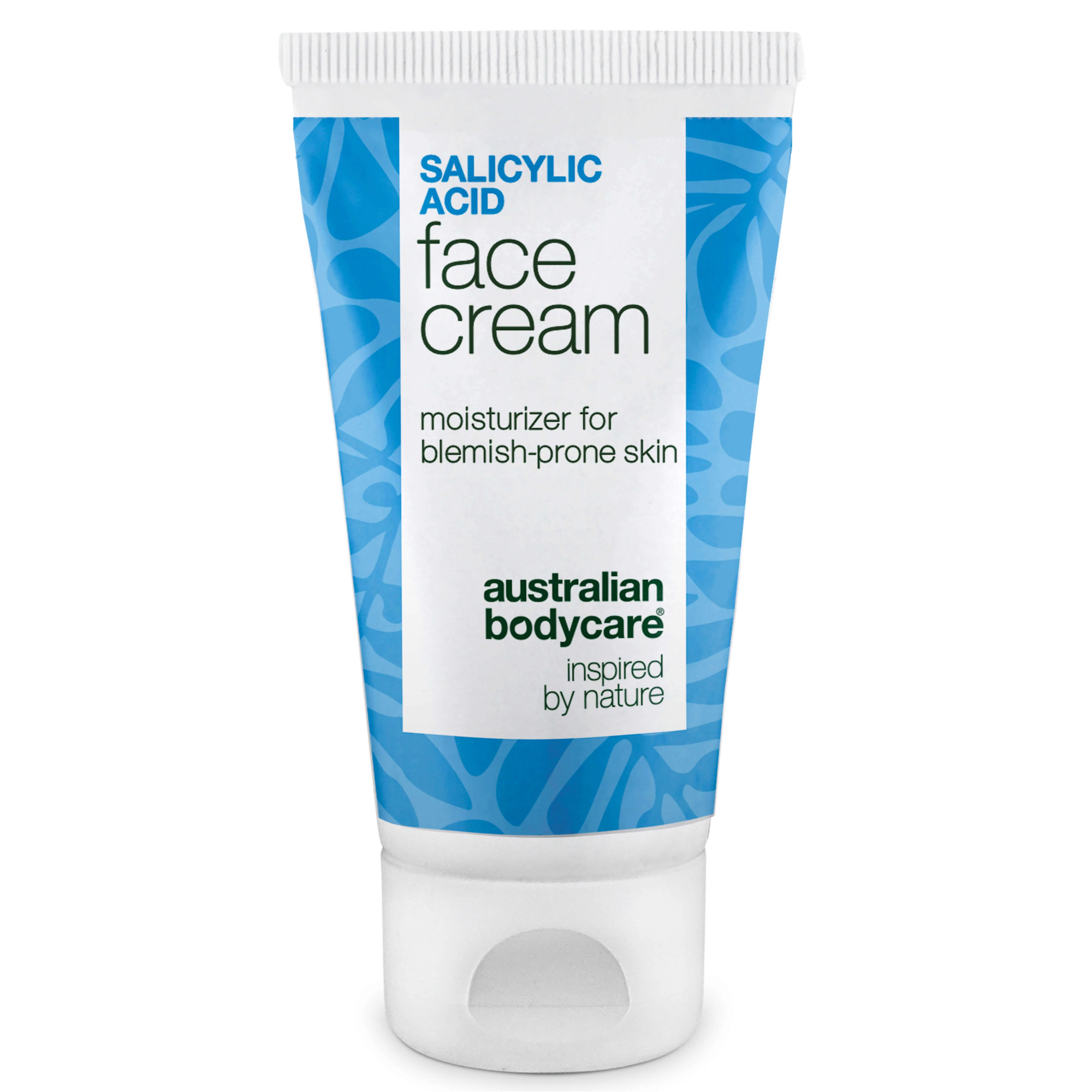 Crème Hydratante Visage à l’Acide Salicylique pour boutons et points noirs — Crème Visage légère et non grasse à l’acide salicylique peau grasse et impure – nettoie les pores et purifie la peau.