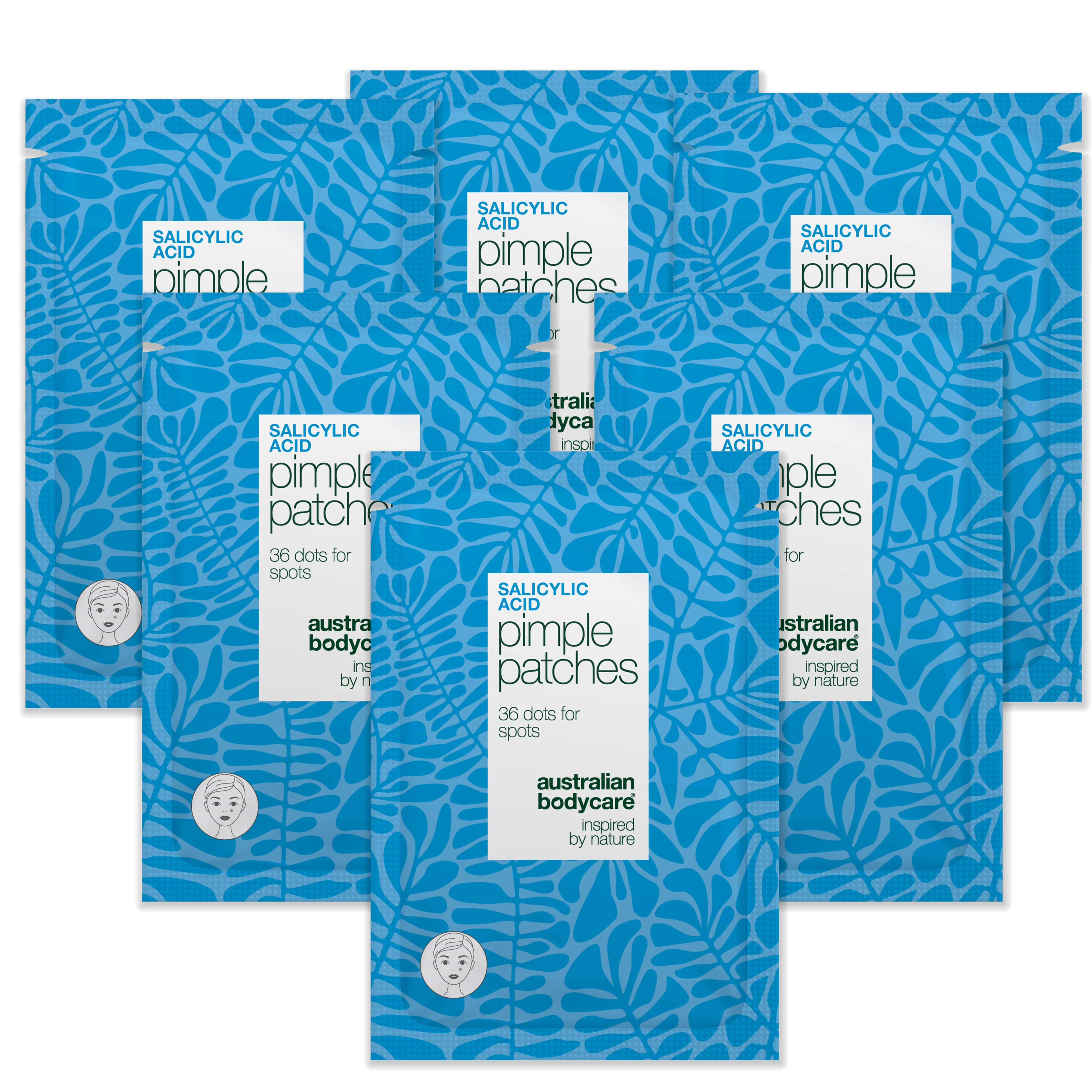 Patchs boutons acide salicylique pour peau grasse et pores — Patchs boutons pour peau grasse et pores bouchés. Avec acide salicylique, thé vert et acide hyaluronique. - Image 10