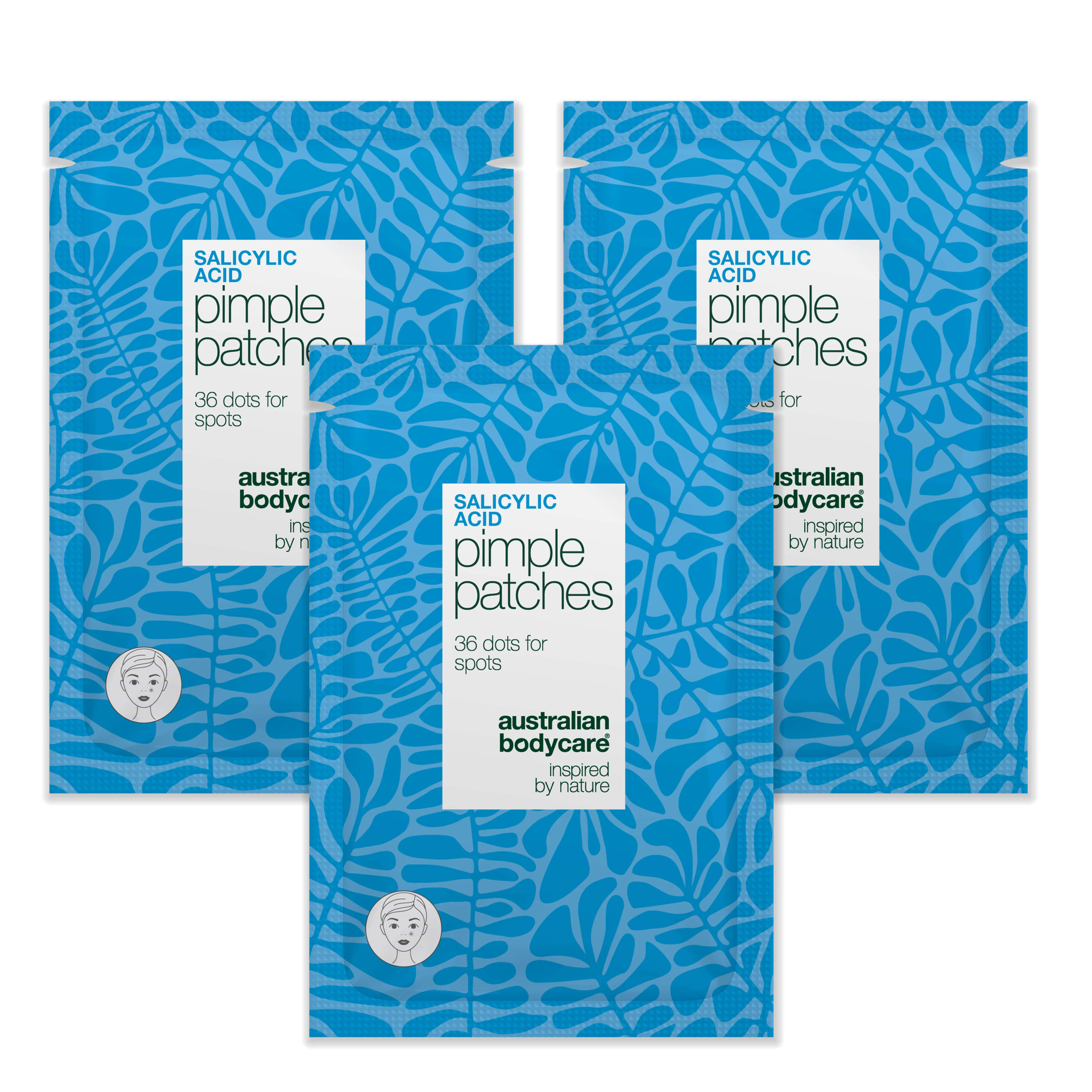 Patchs boutons acide salicylique pour peau grasse et pores — Patchs boutons pour peau grasse et pores bouchés. Avec acide salicylique, thé vert et acide hyaluronique. - Image 9