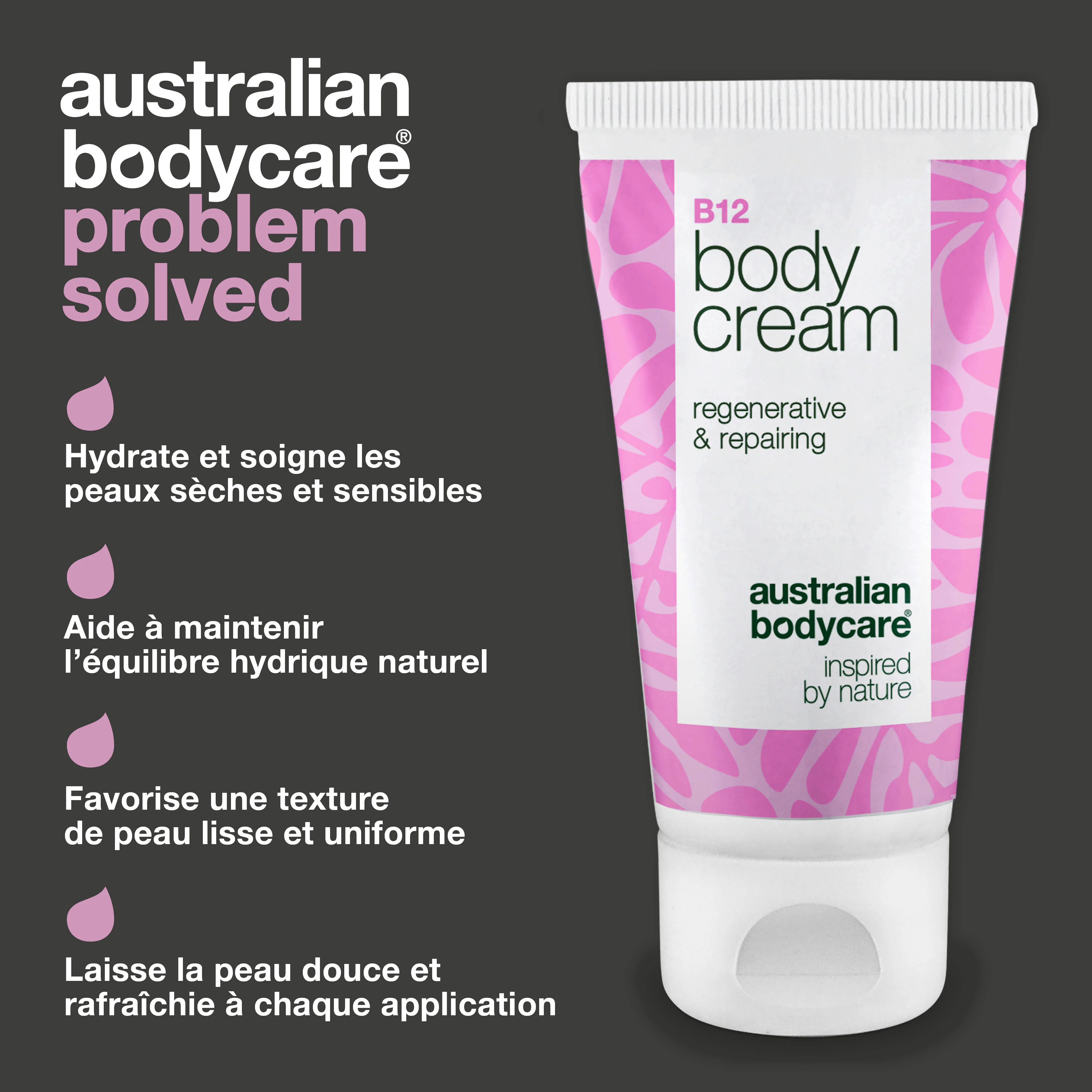 B12 Body Cream – Crème Régénérante à la Vitamine B12 — Crème hydratante B12 pour une peau douce et équilibrée. Convient à tous. - Image 3