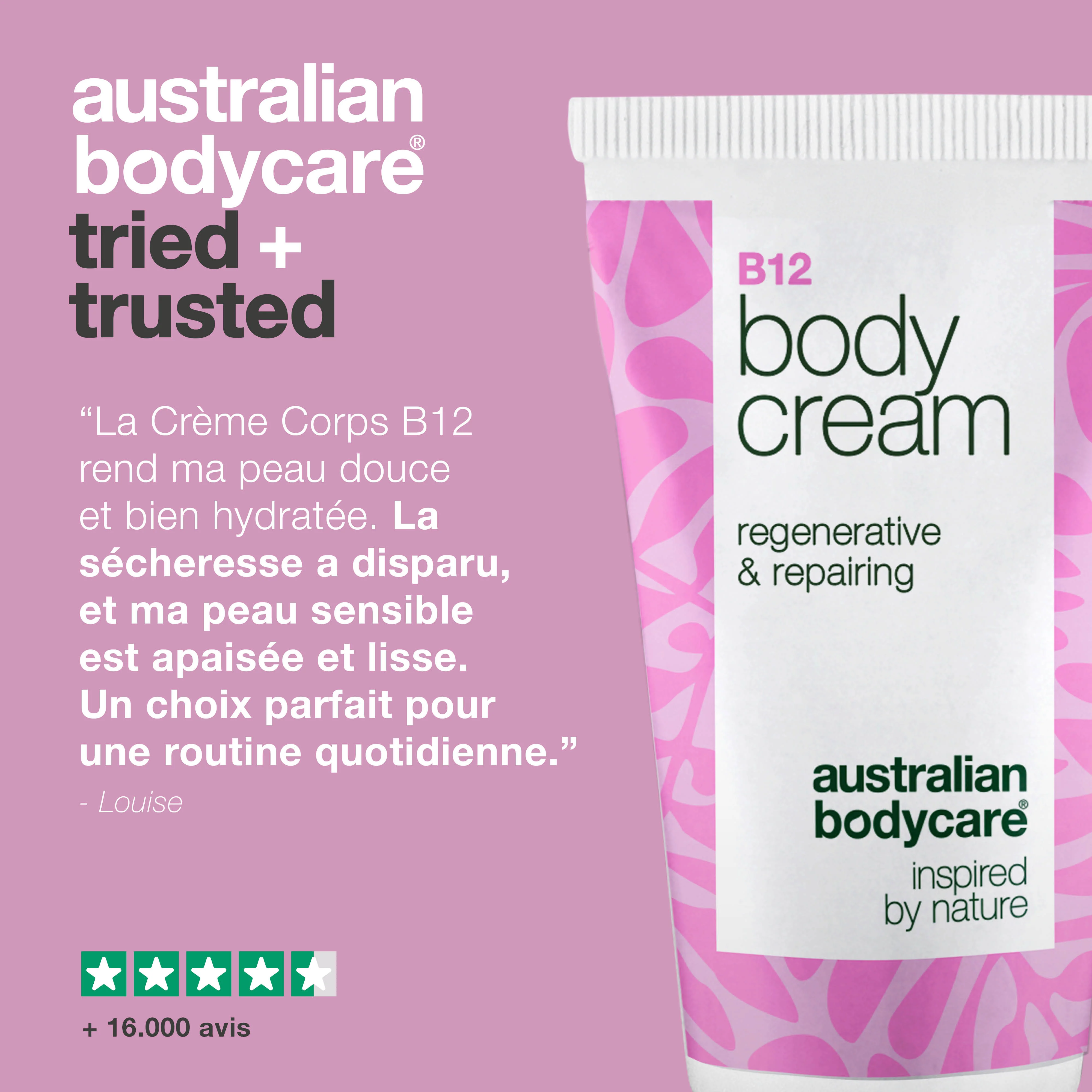 B12 Body Cream – Crème Régénérante à la Vitamine B12 — Crème hydratante B12 pour une peau douce et équilibrée. Convient à tous. - Image 5
