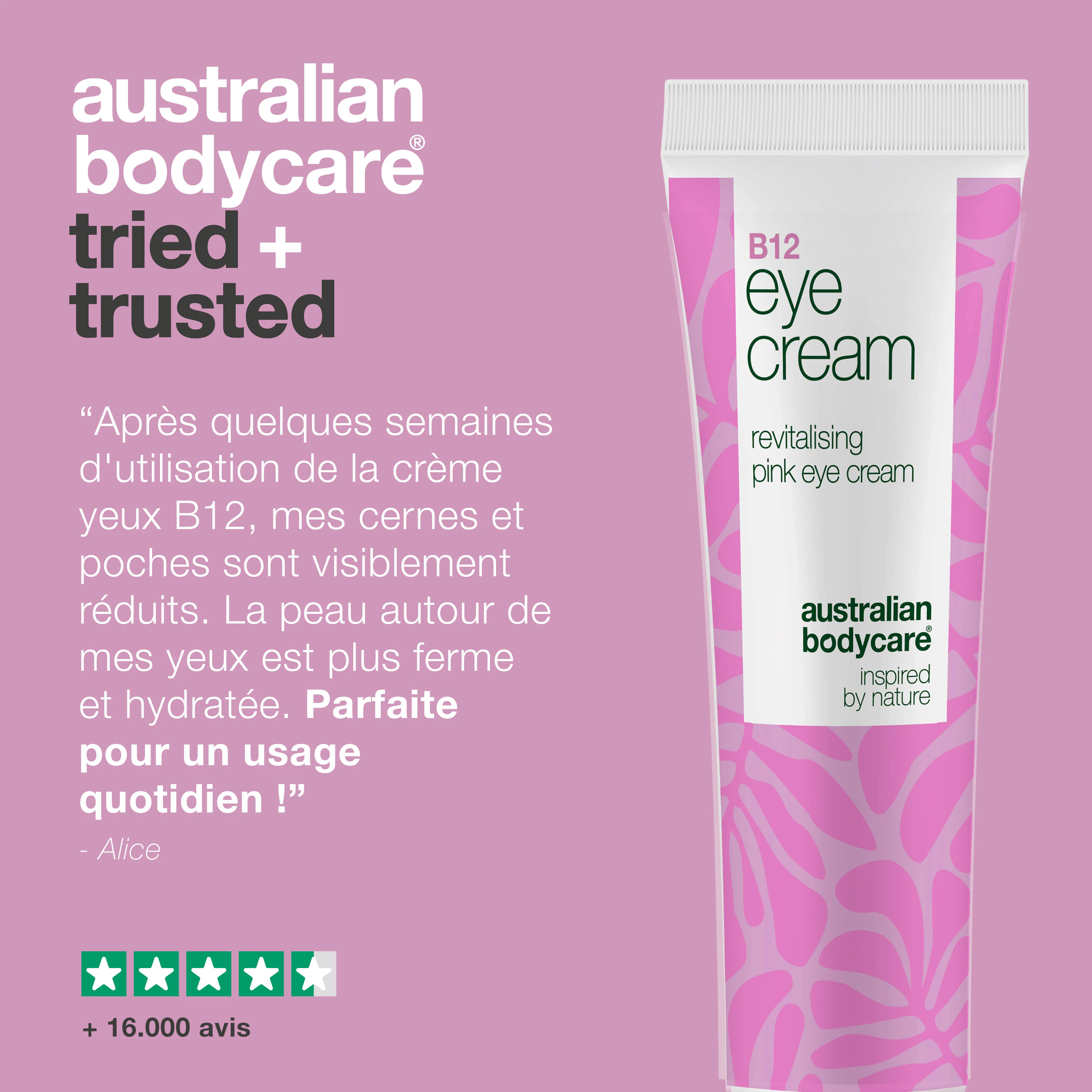 Crème yeux B12 contre poches, cernes et ridules — Crème yeux B12 qui réduit efficacement poches, cernes et ridules. Hydratante et raffermissante. - Image 5