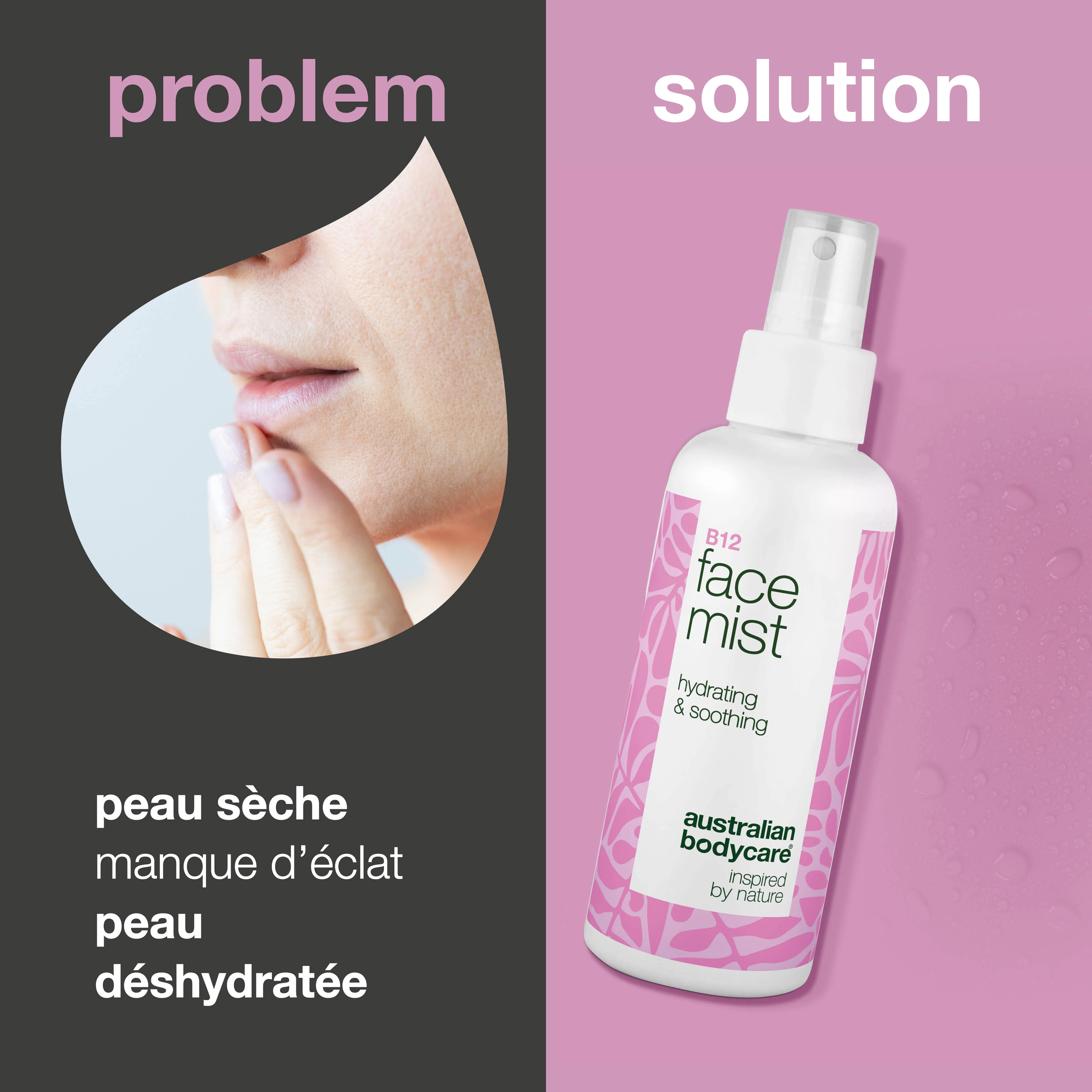 Brume Visage B12 – Hydratation pour une Peau Éclatante — La brume B12 hydrate et rafraîchit la peau. Idéale au quotidien ou pour un coup de frais rapide. - Image 2