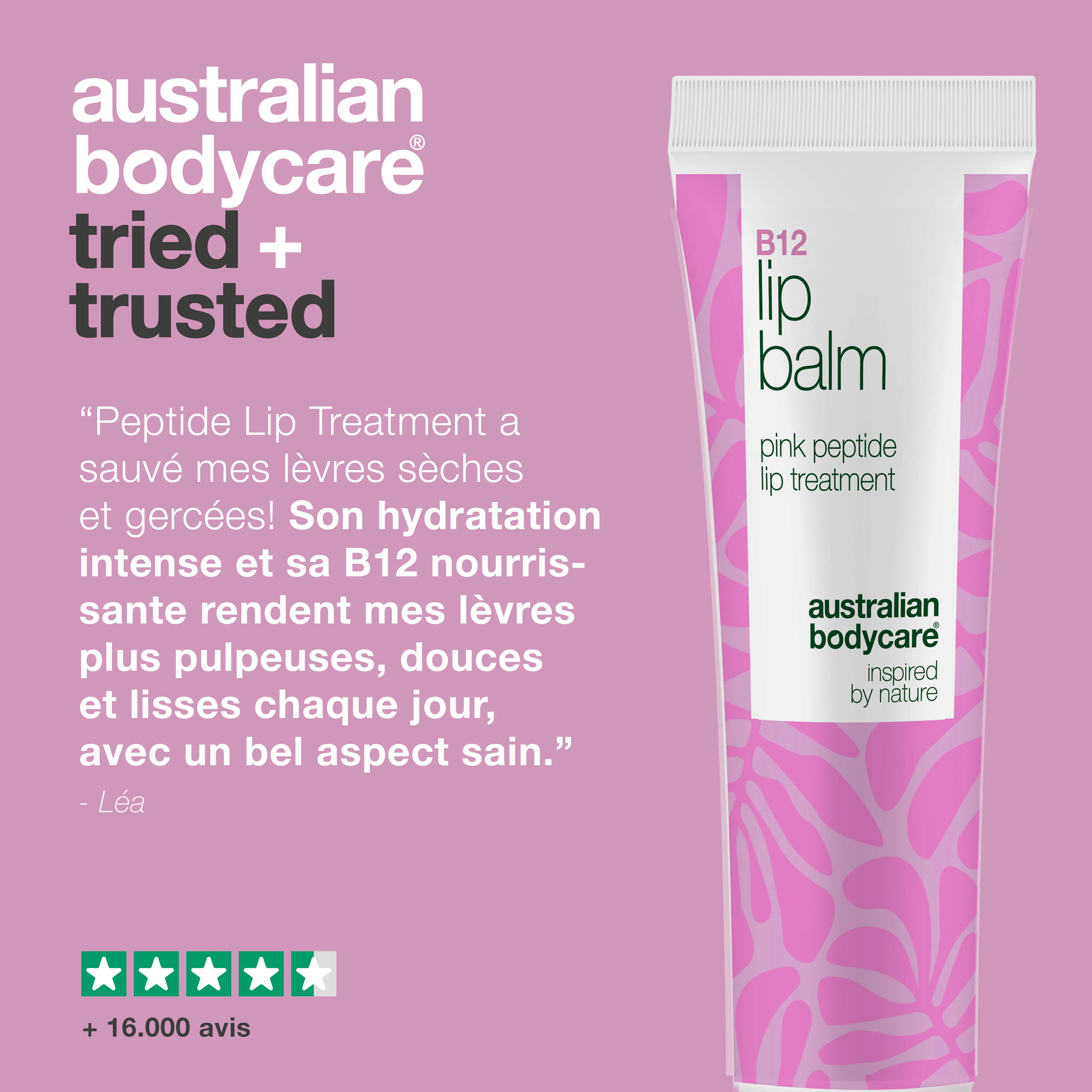 Baume à lèvres B12 – Hydratation pour des lèvres pulpeuses — Obtenez des lèvres douces et pulpeuses avec le baume B12. Hydratation intense, lisse les lignes et prévient la sécheresse - Image 5