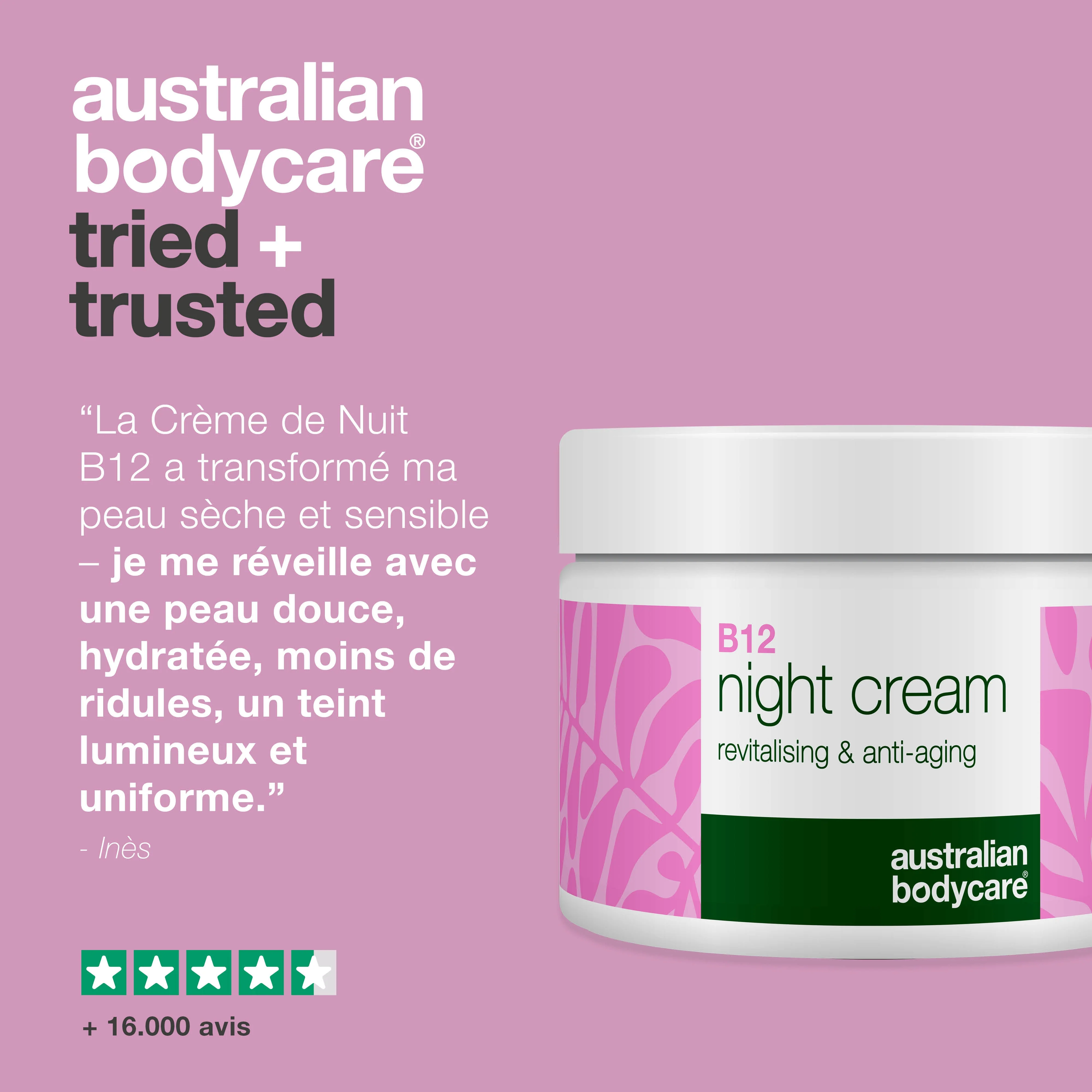 Crème de Nuit B12 – Soin Anti-Âge pour une Peau Rayonnante — Crème de Nuit B12 hydrate, raffermit et revitalise avec un éclat naturel. - Image 5