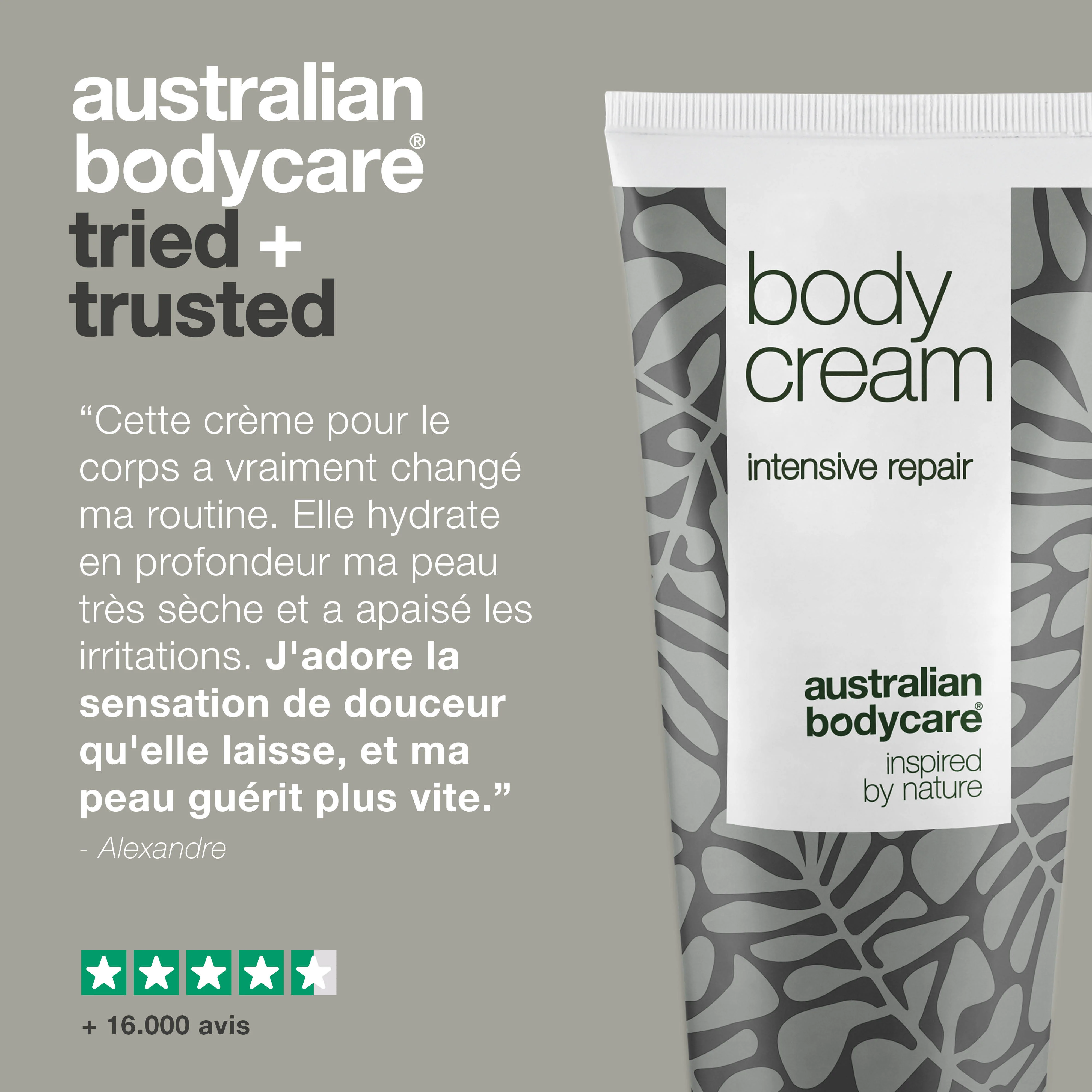 Crème pour le corps à l'huile de tea tree pour aider la peau à guérir plus rapidement, efficace contre kératose pilaire— Hydratant intensif pour peaux très sèches et abîmées - Image 5