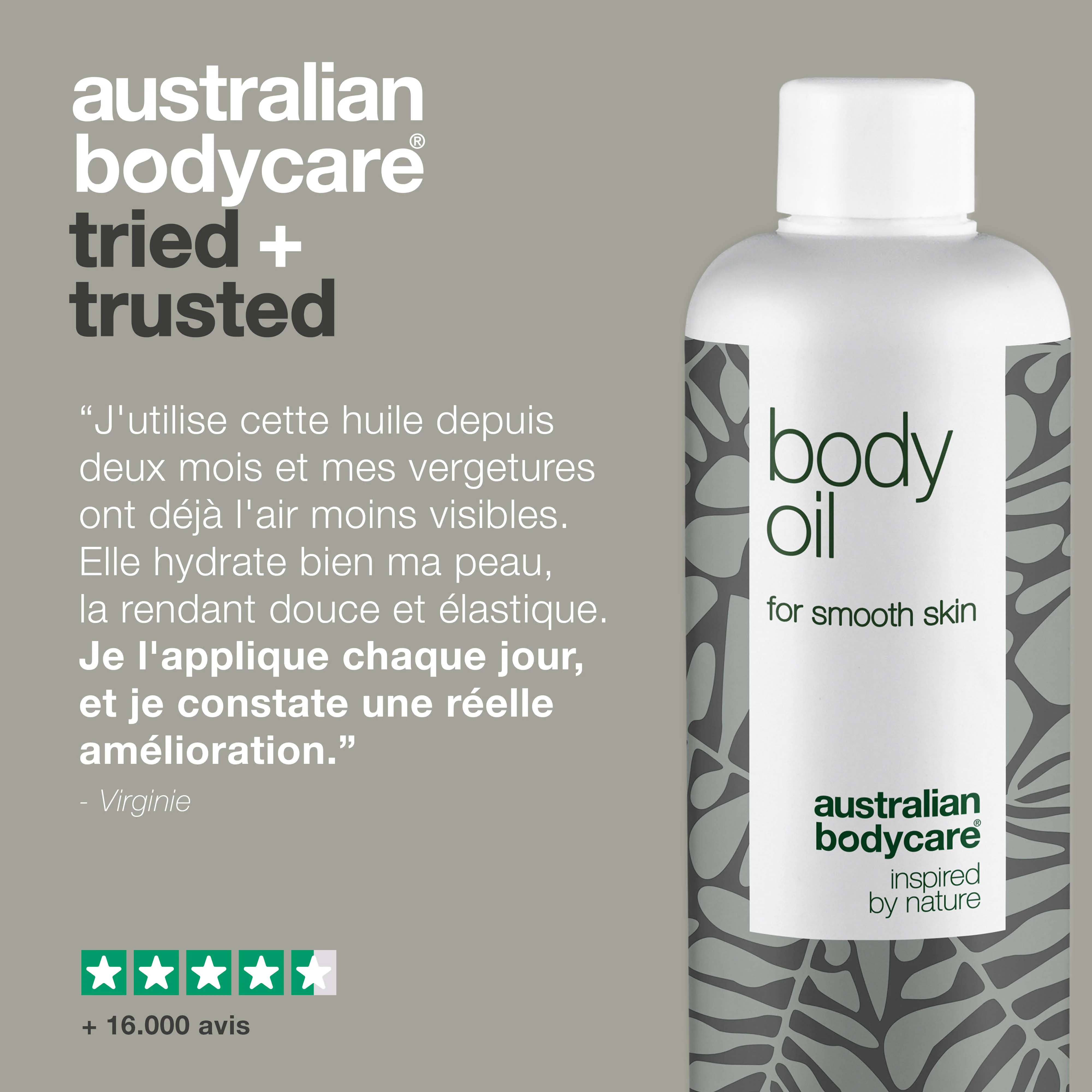 Body Oil – Réduit vergetures, cicatrices et taches pigmentaires — Body Oil réduit vergetures, cicatrices et taches. Avec huile d’amande, squalane et vitamine E, il hydrate et adoucit la peau. - Image 5