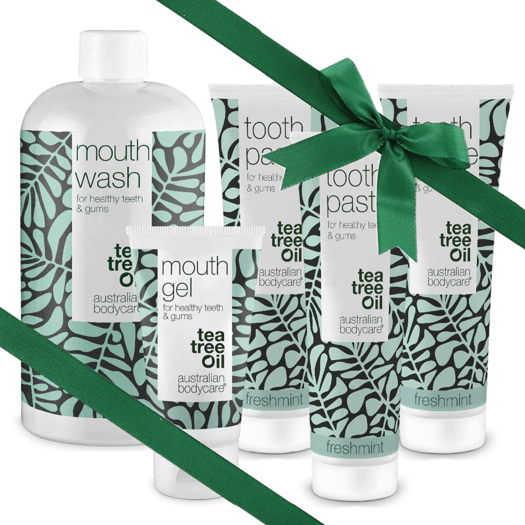 Cadeau pour un grand père — Soins bucco-dentaires 5 produits à l'huile de tea tree