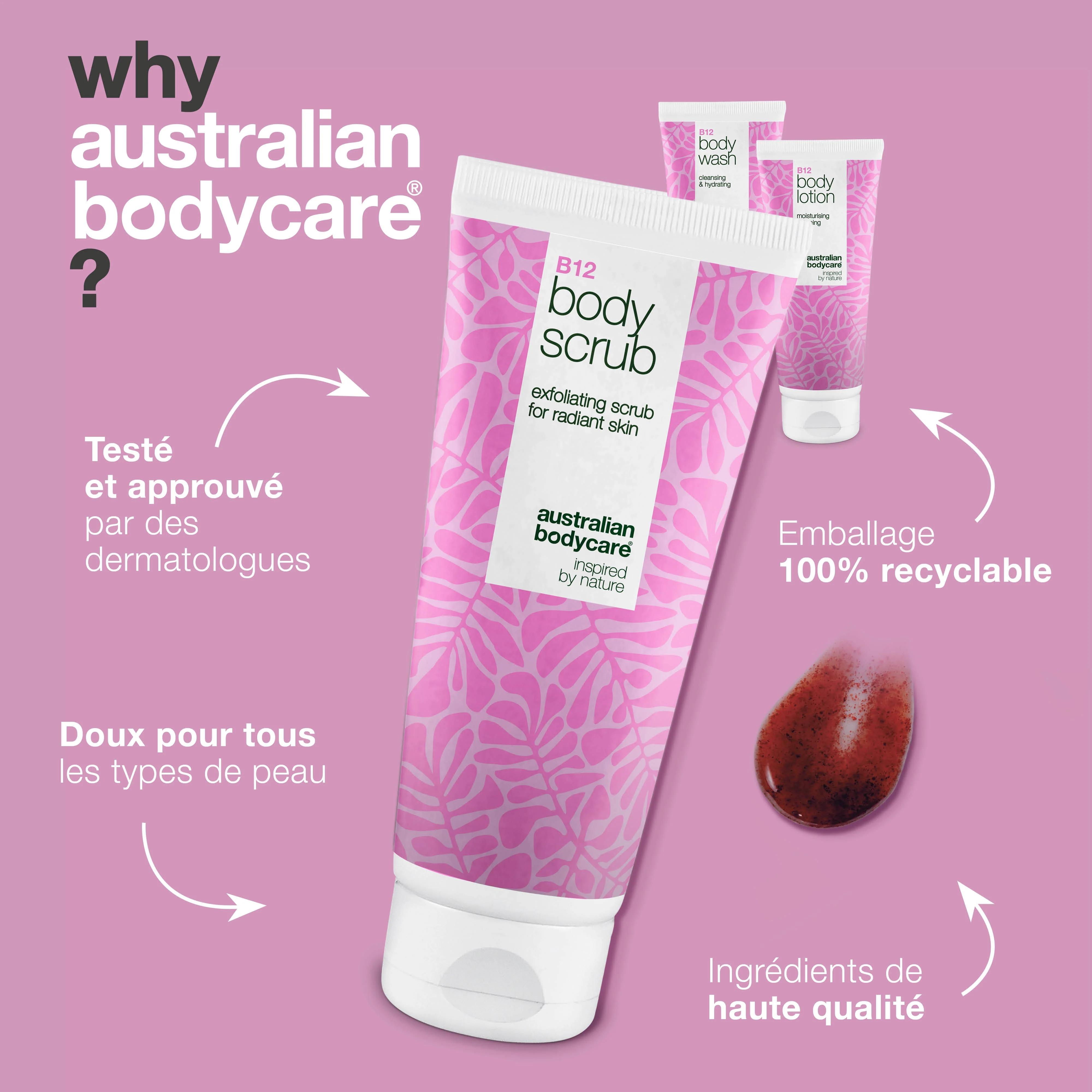 Exfoliez avec B12 pour une peau lisse et éclatante — Éliminez les cellules mortes et obtenez une peau douce et hydratée avec B12. - Image 4