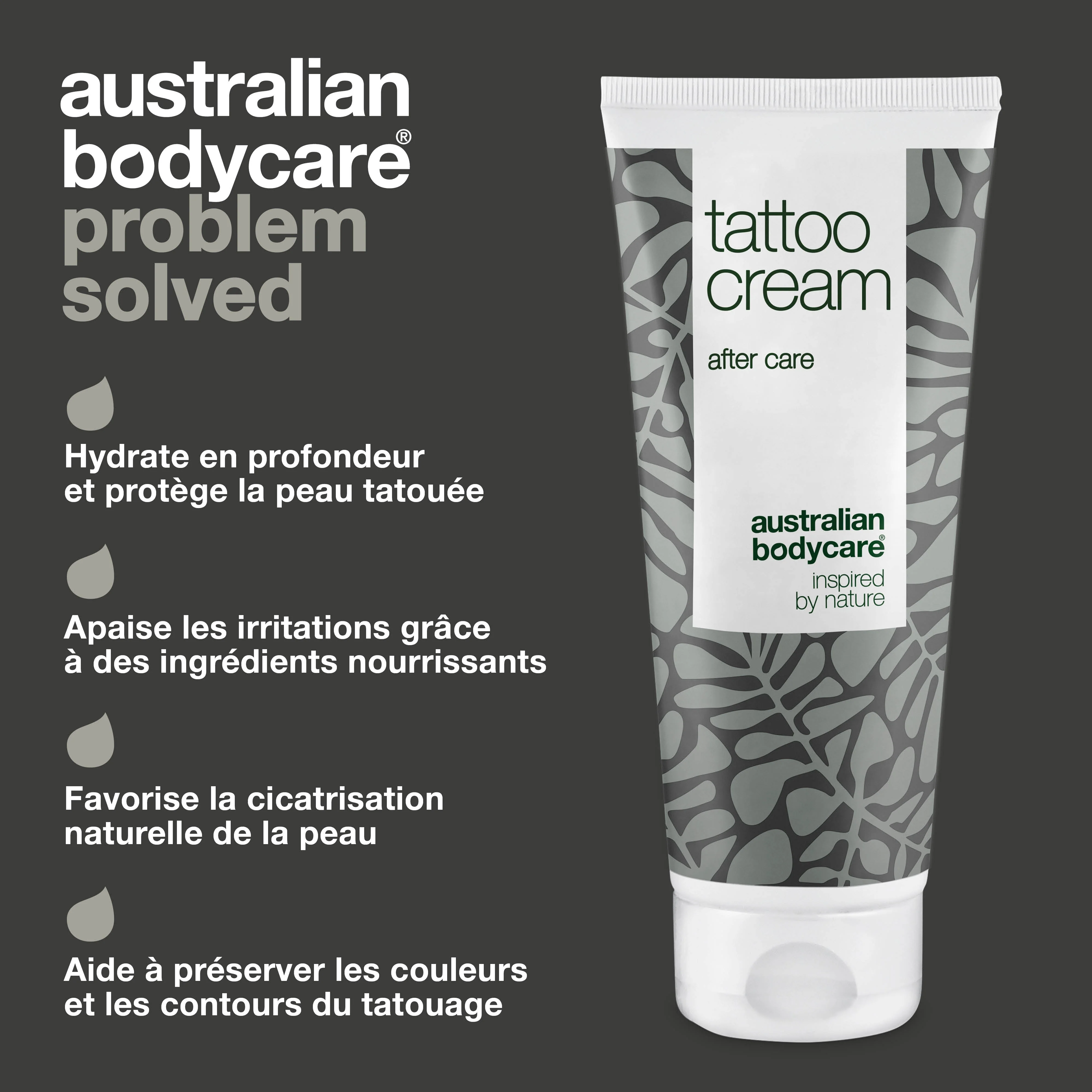Crème Tattoo – Apaise, nourrit et préserve la couleur — Crème Tattoo au Panthénol & Huile de Ricin pour hydrater et protéger les tatouages. Préserve les couleurs et assouplit la peau. - Image 3