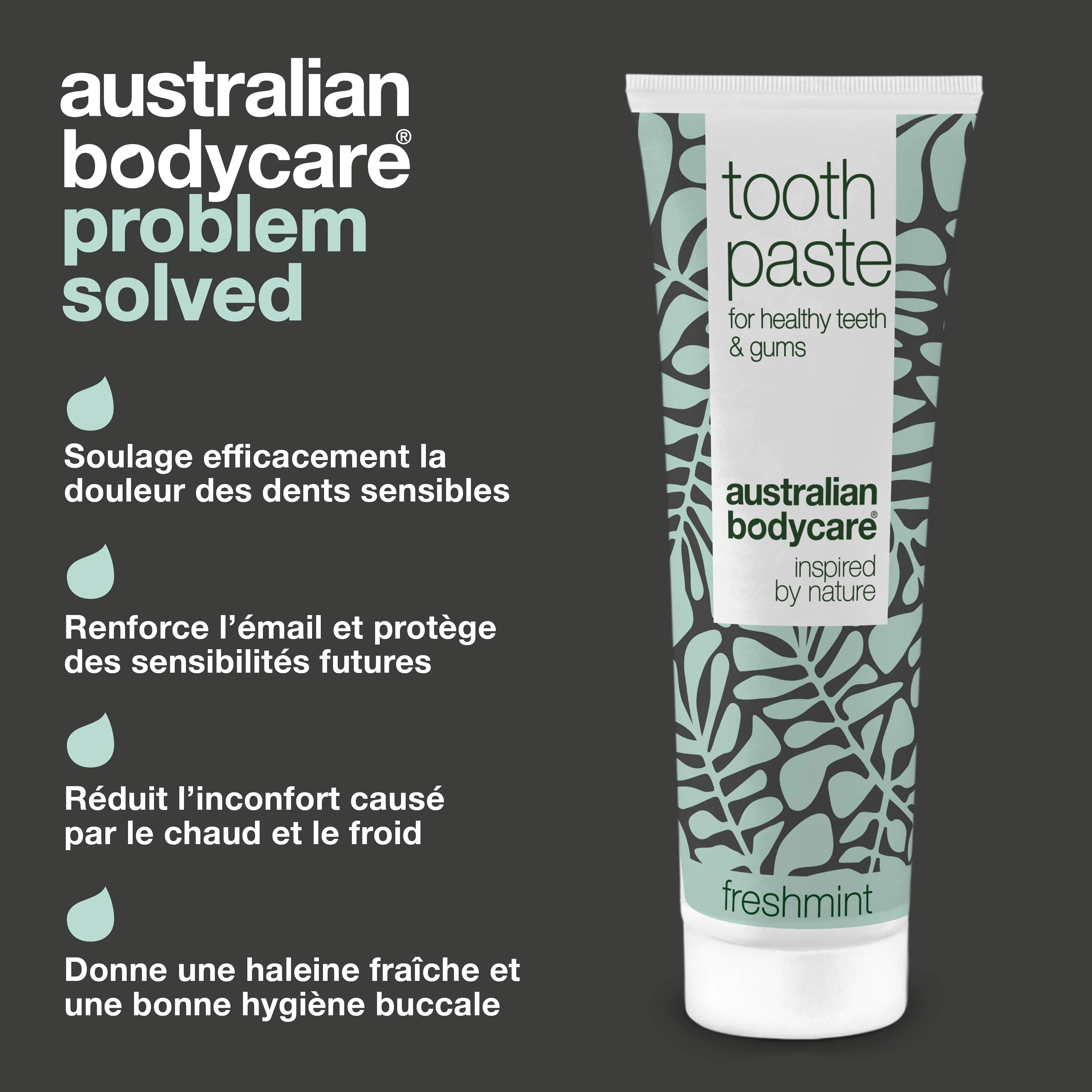 Dentifrice pour Sensibilité dentaire — Dentifrice à l'Huile d'Arbre à Thé - Image 3