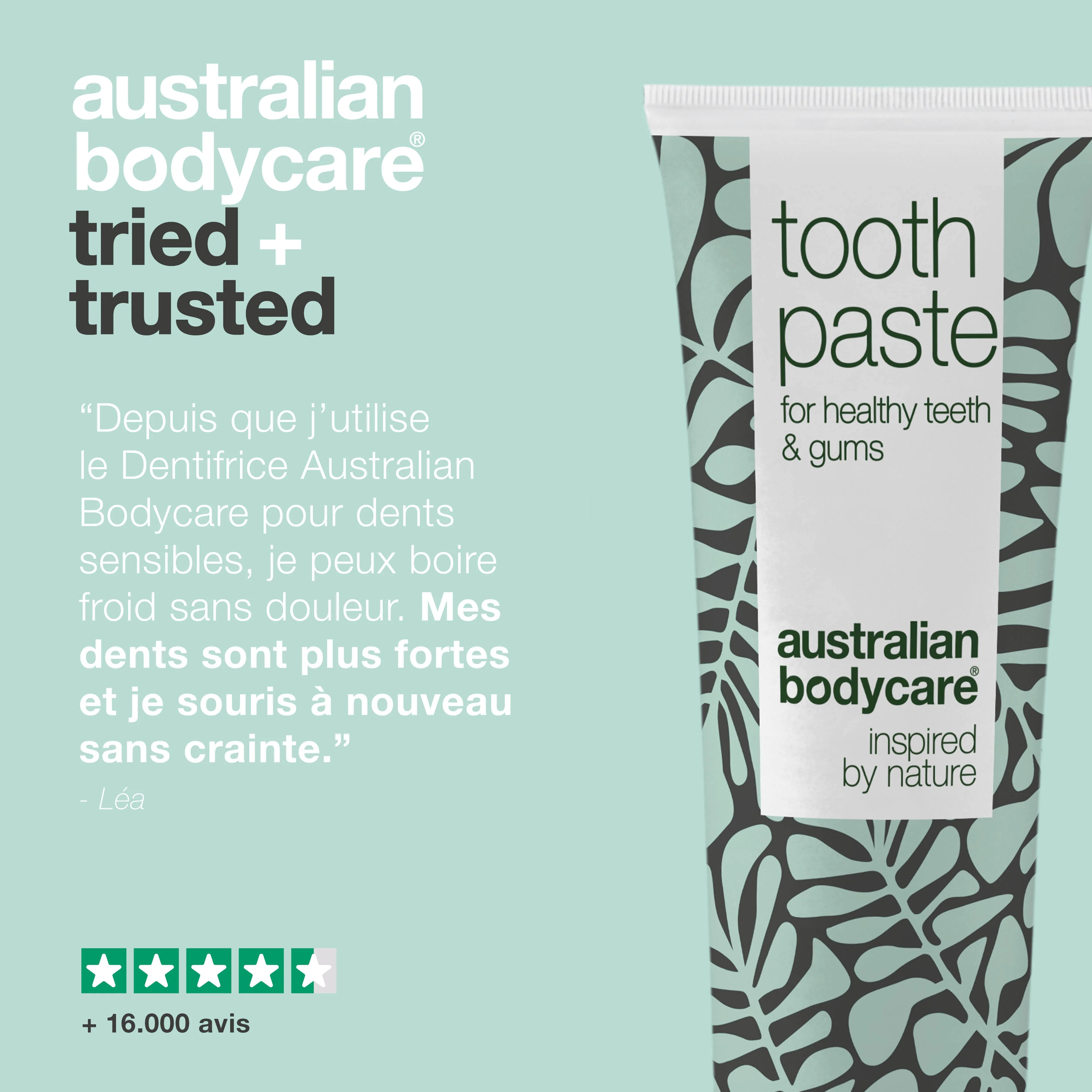 Dentifrice pour Sensibilité dentaire — Dentifrice à l'Huile d'Arbre à Thé - Image 5