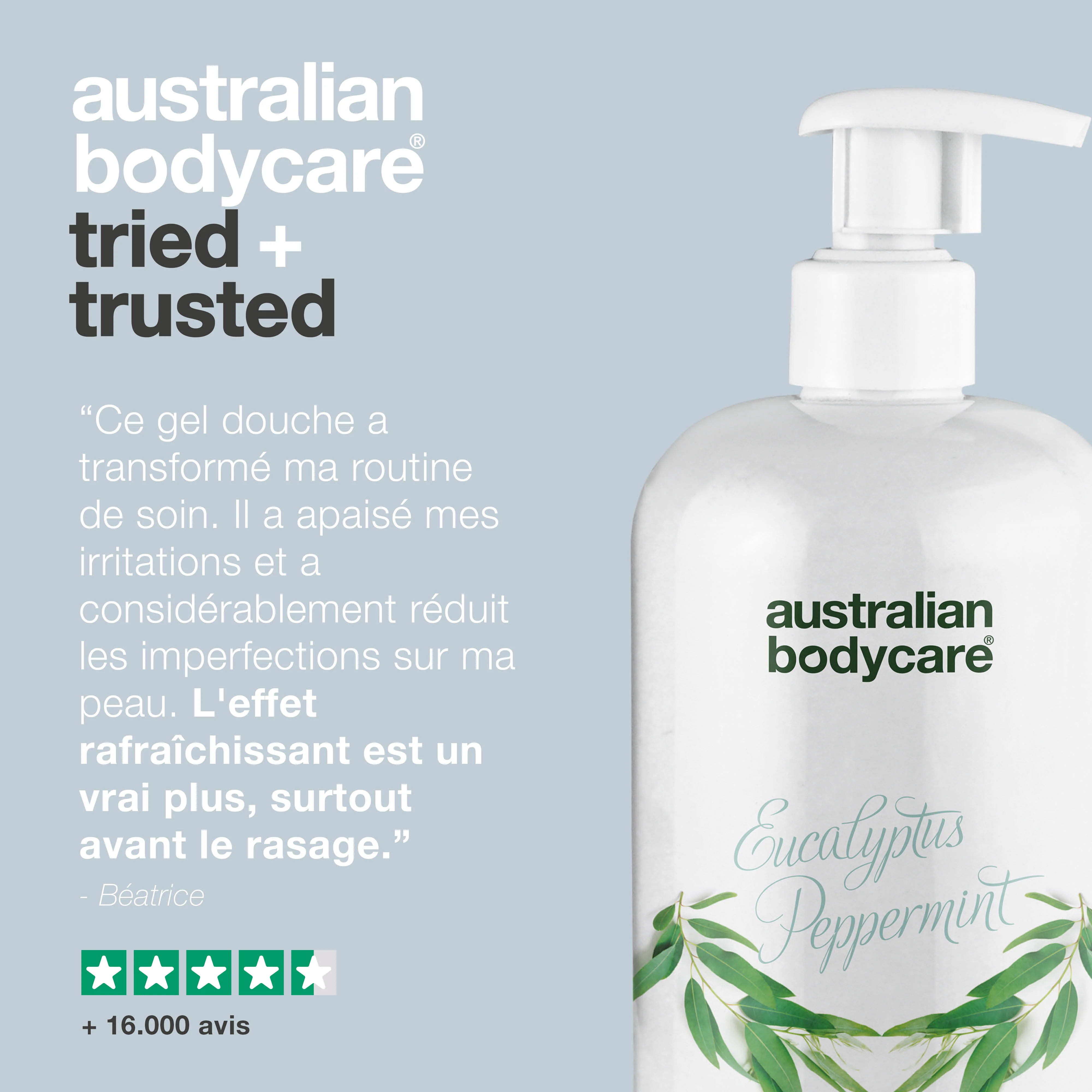Professionnel Savon pour le corps à l’huile de tea tree & Eucalyptus — Gel de douche à base d'huile naturelle de tea tree et d'eucalyptus, vendu par des professionnels - Image 5
