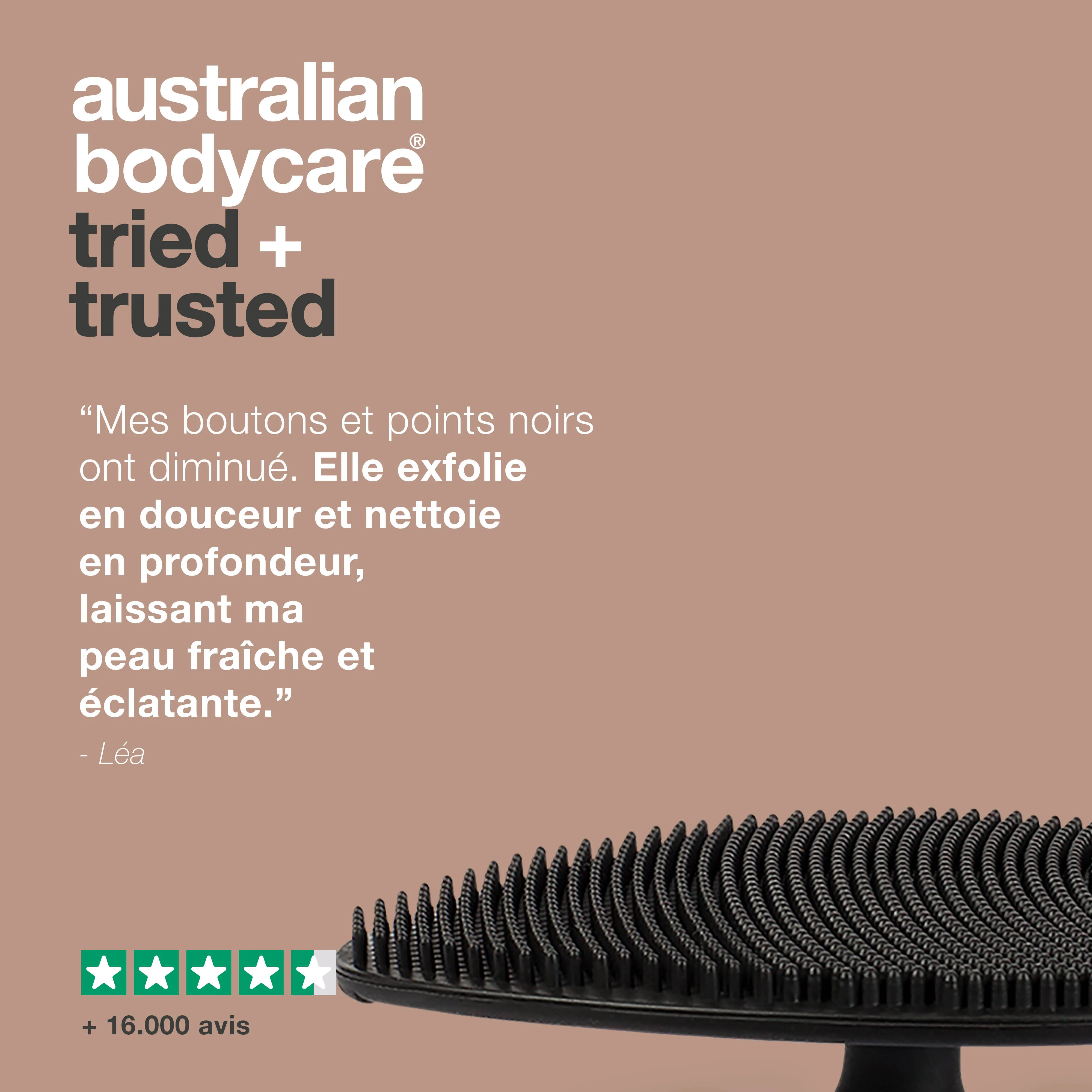 Brosse pour visage pour l'exfoliation — Brosse nettoyante pour le nettoyage quotidien et l'exfoliation du visage - Image 5