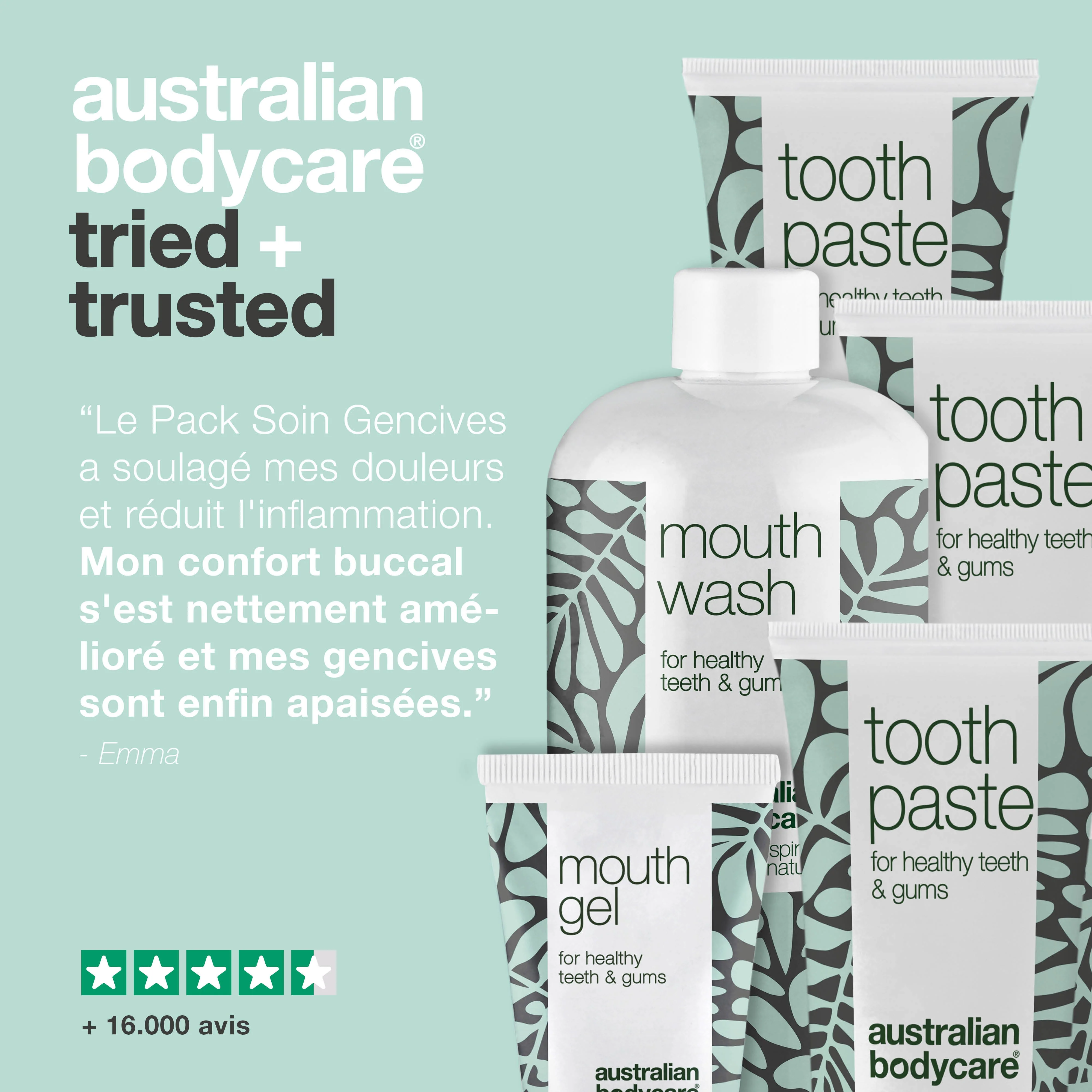 Kit pour le soin des gencives enflées — 5 produits pour soulager et prévenir les gencives enflées et douloureuses - Image 5