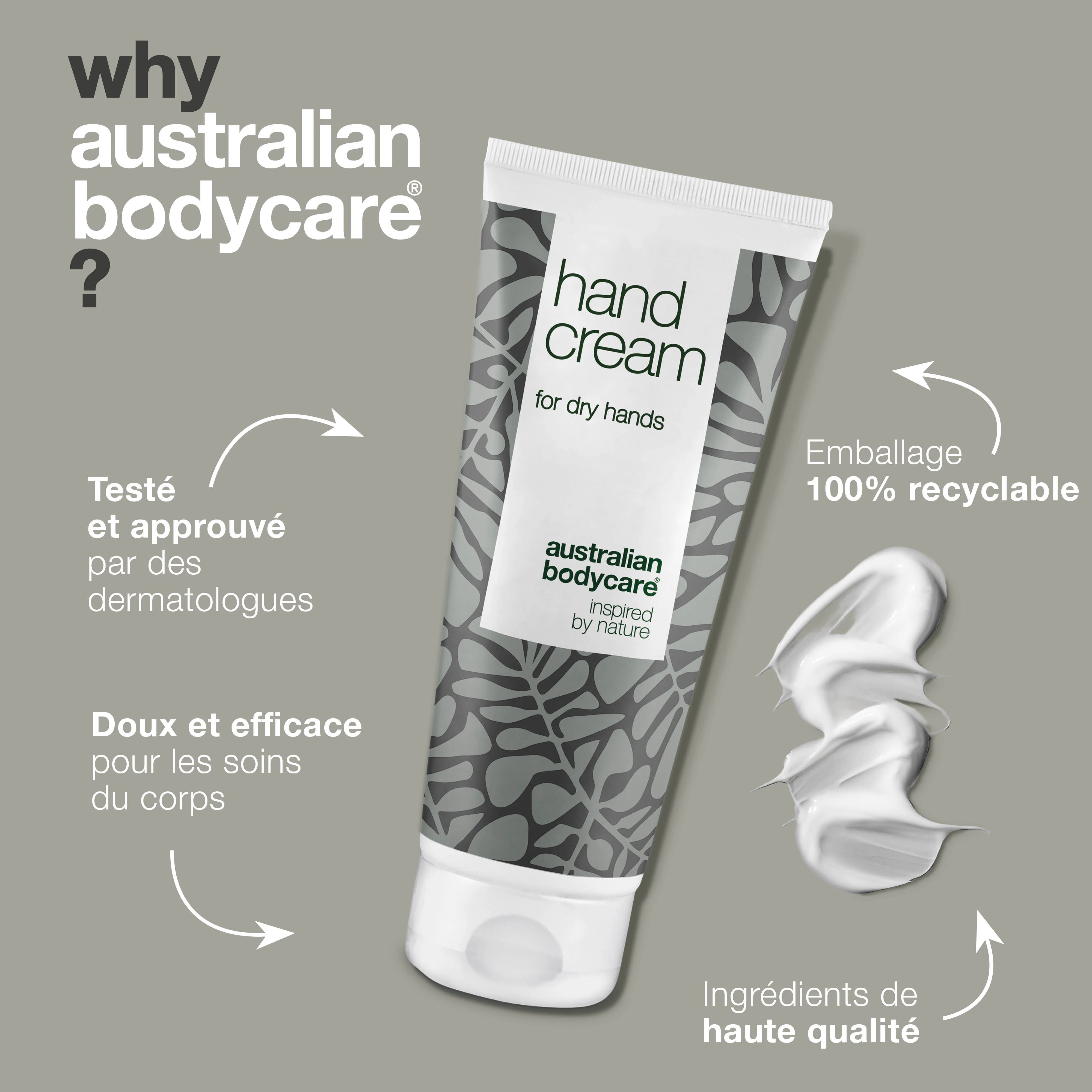Crème pour les mains sèches et craquelées à l'huile de tea tree — Soin quotidien pour la peau sèche, fissurée et qui démange sur les mains - Image 4