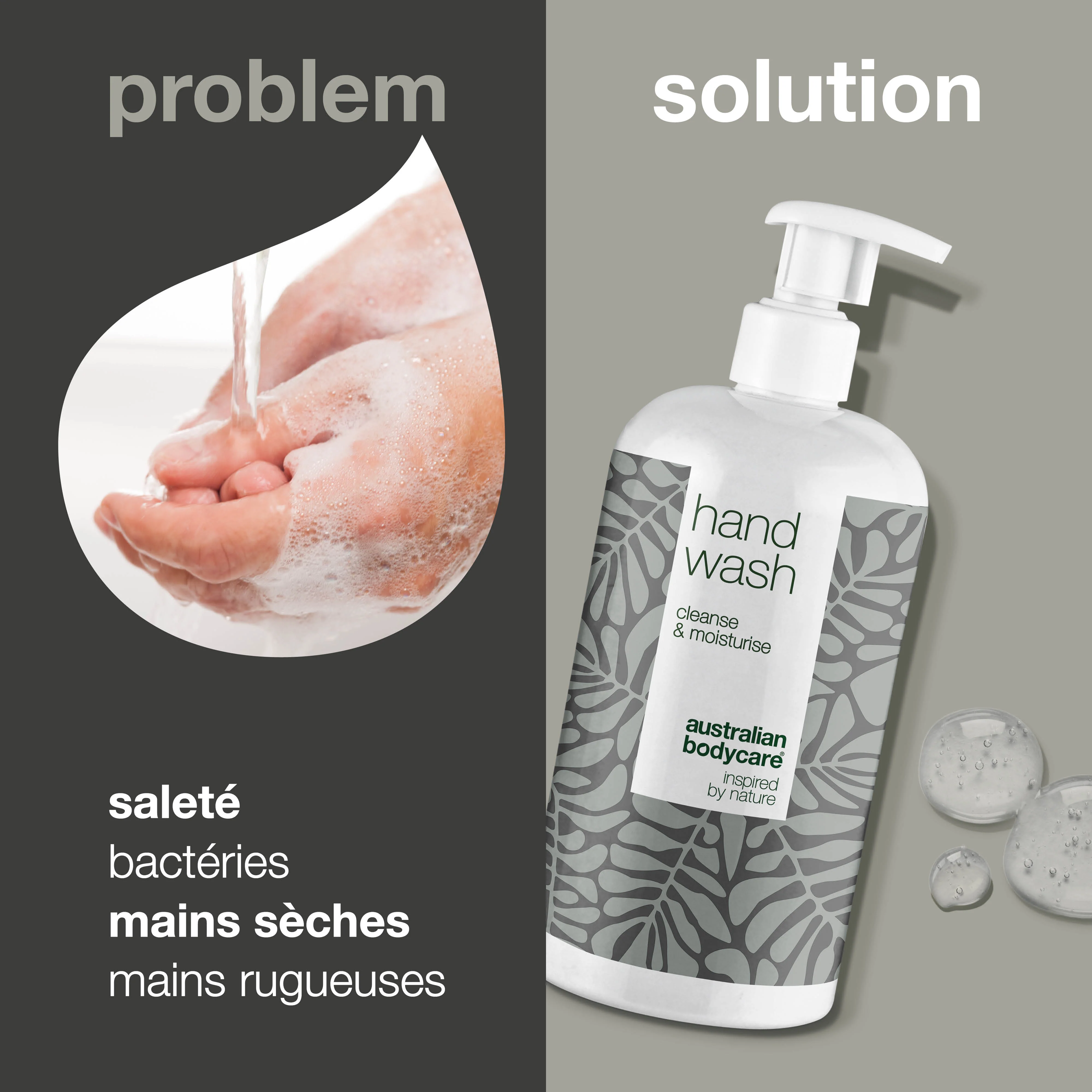Savon pour les mains à l'huile de tea tree pour un usage quotidien — Le savon liquide pour les mains élimine efficacement les bactéries et la saleté. - Image 2