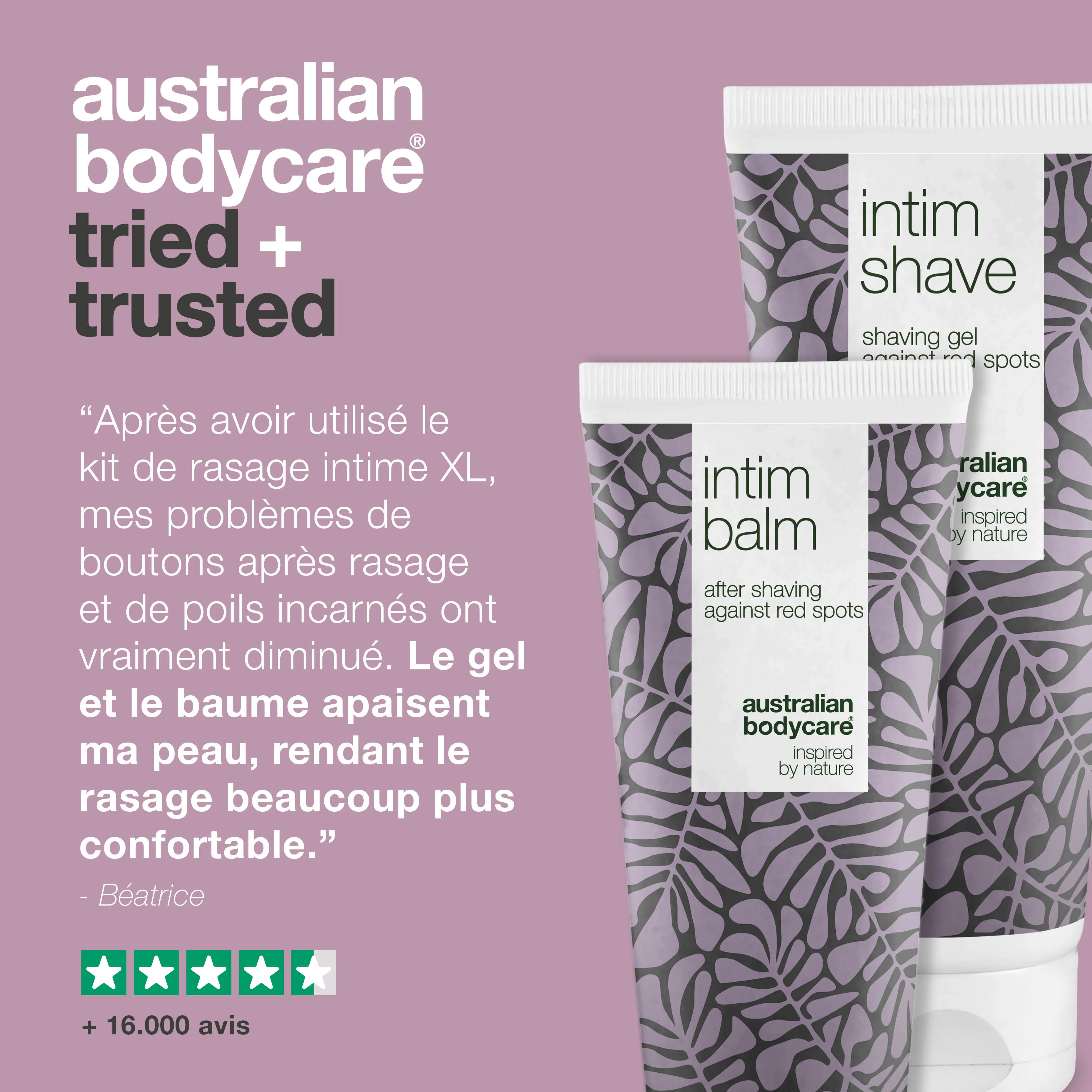 Kit de rasage intime XL pour les boutons après rasage — Gel de rasage intime et baume après-rasage pour les poils incarnés - Image 5