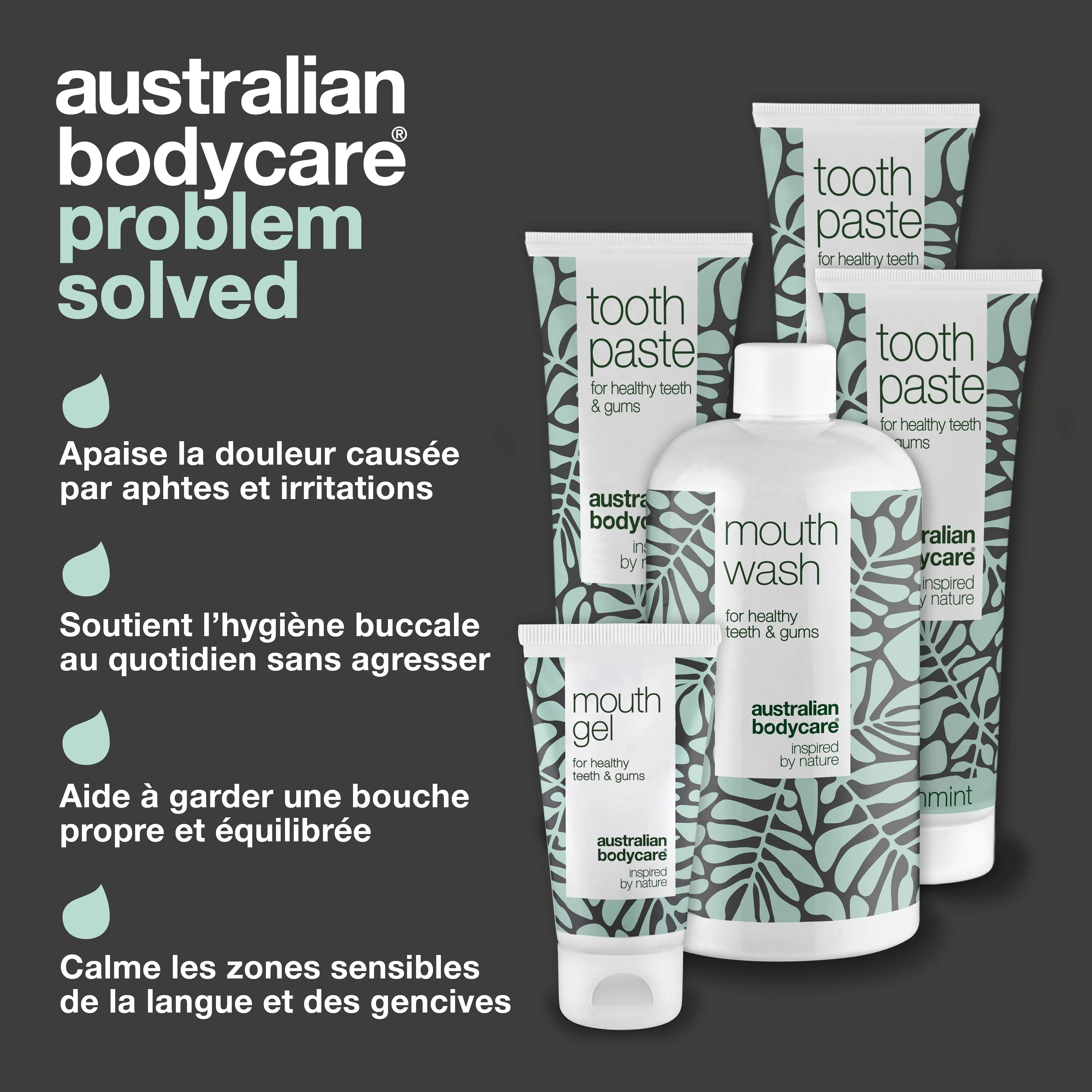 Kit de 5 produits pour les aphtes dans la bouche ou sur la langue — Pour le soin quotidien des imperfections de la langue et de la bouche - Image 3