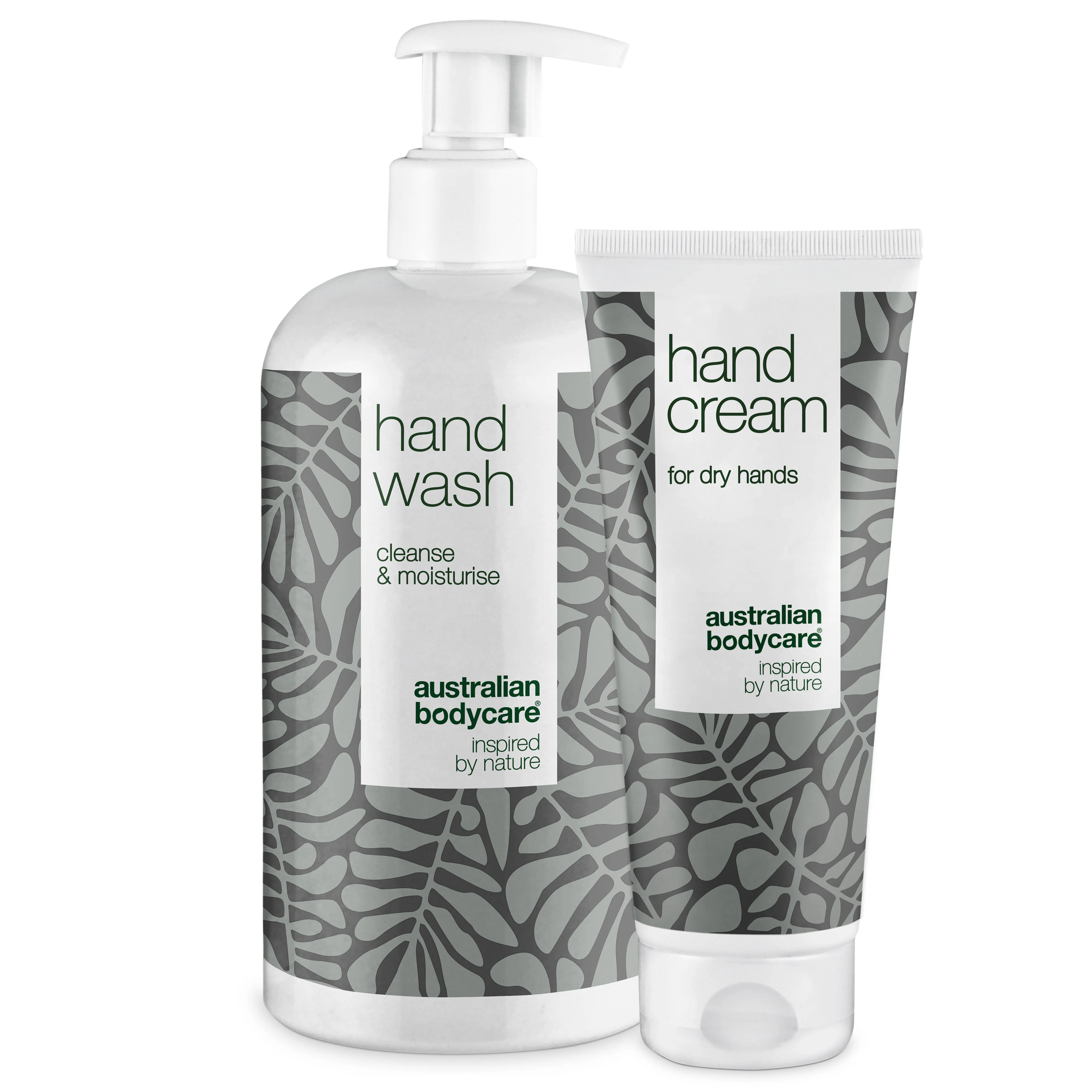 Kit de 2 produits pour mains, contre les mains sèches, gercées et qui démangent — Savon et crème pour les mains secs et craquelés