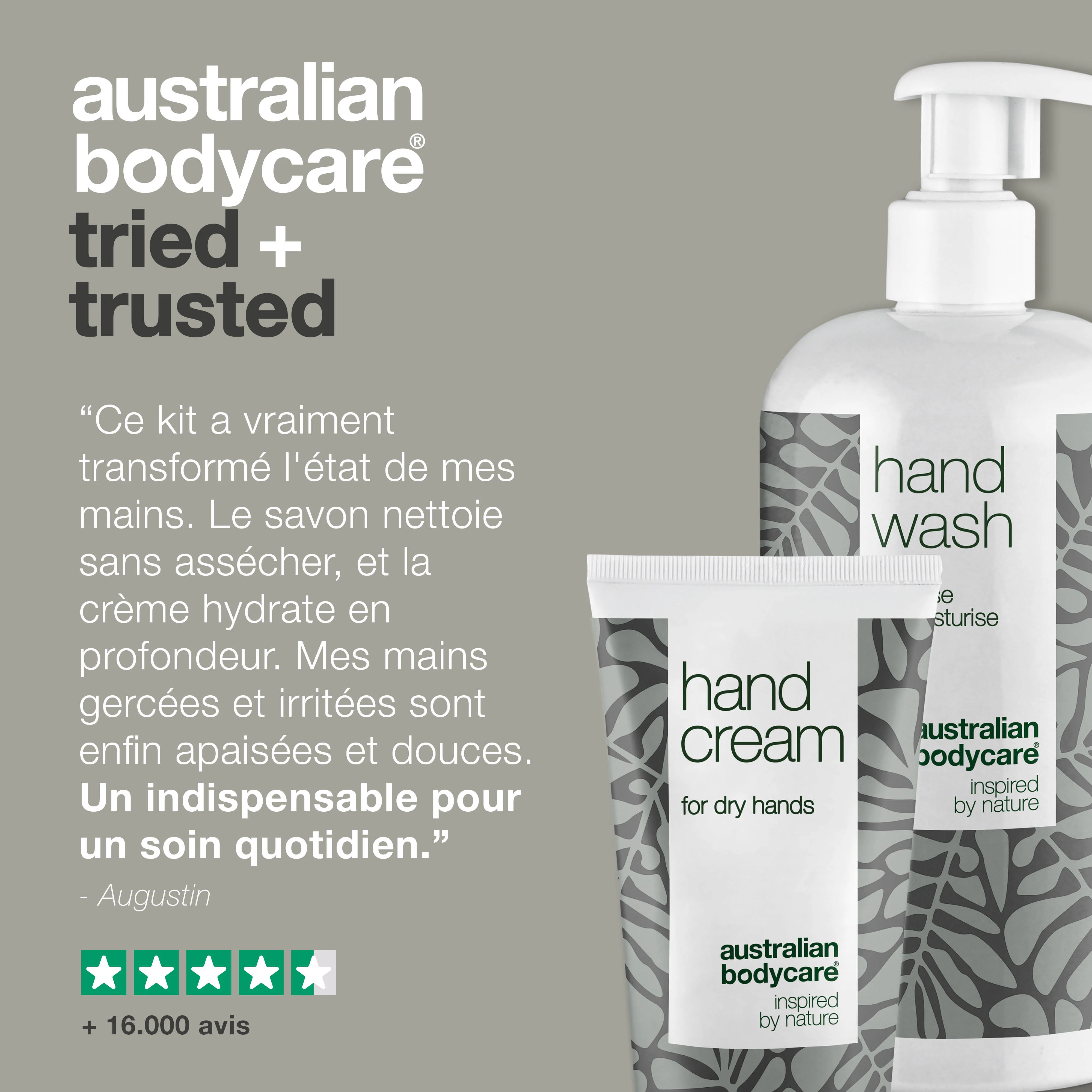 Kit de 2 produits pour mains, contre les mains sèches, gercées et qui démangent — Savon et crème pour les mains secs et craquelés - Image 5