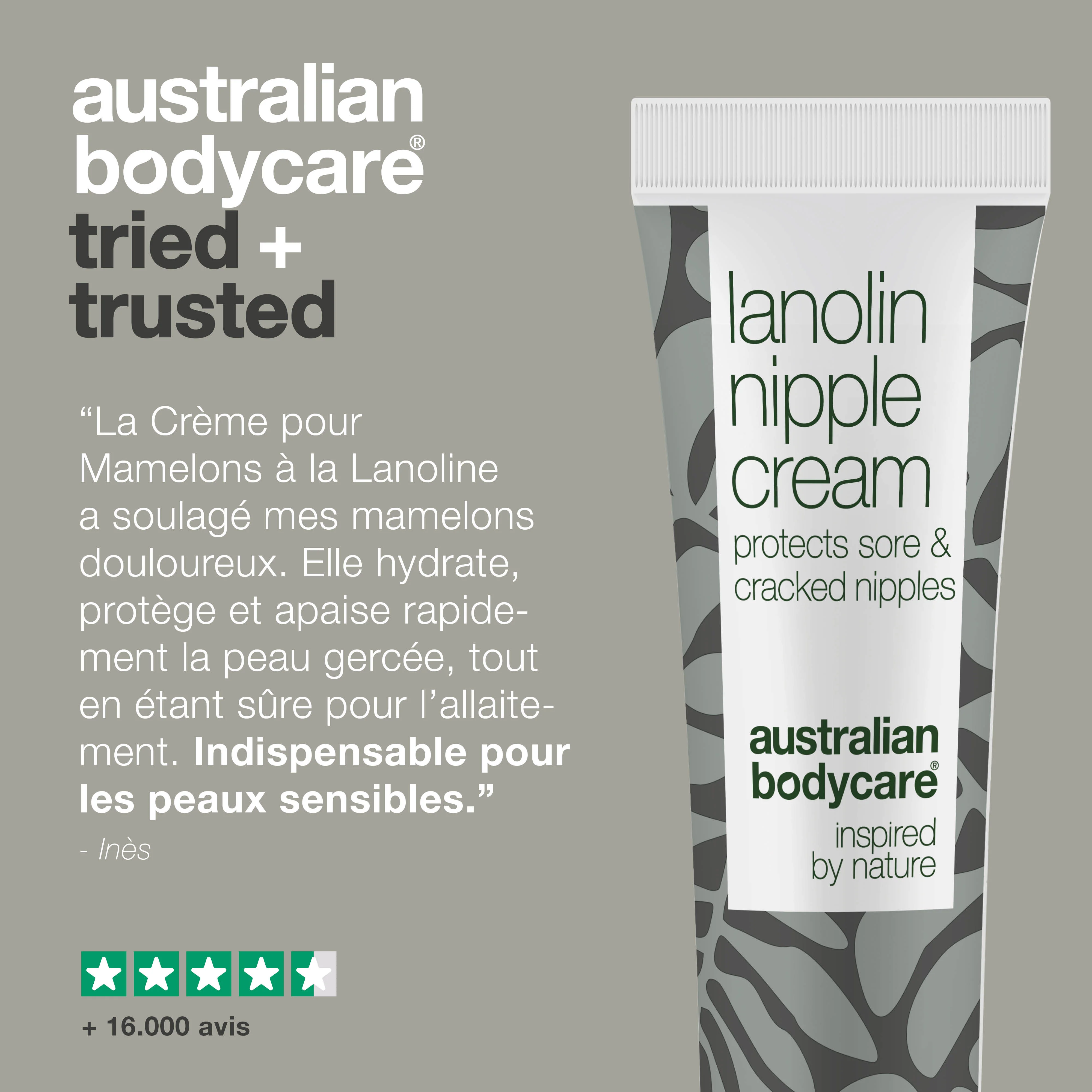 Crème pour Mamelons à la Lanoline pour Peau Sèche — Protégez et nourrissez les mamelons sensibles avec la crème à la lanoline. Adoucit et hydrate. - Image 5