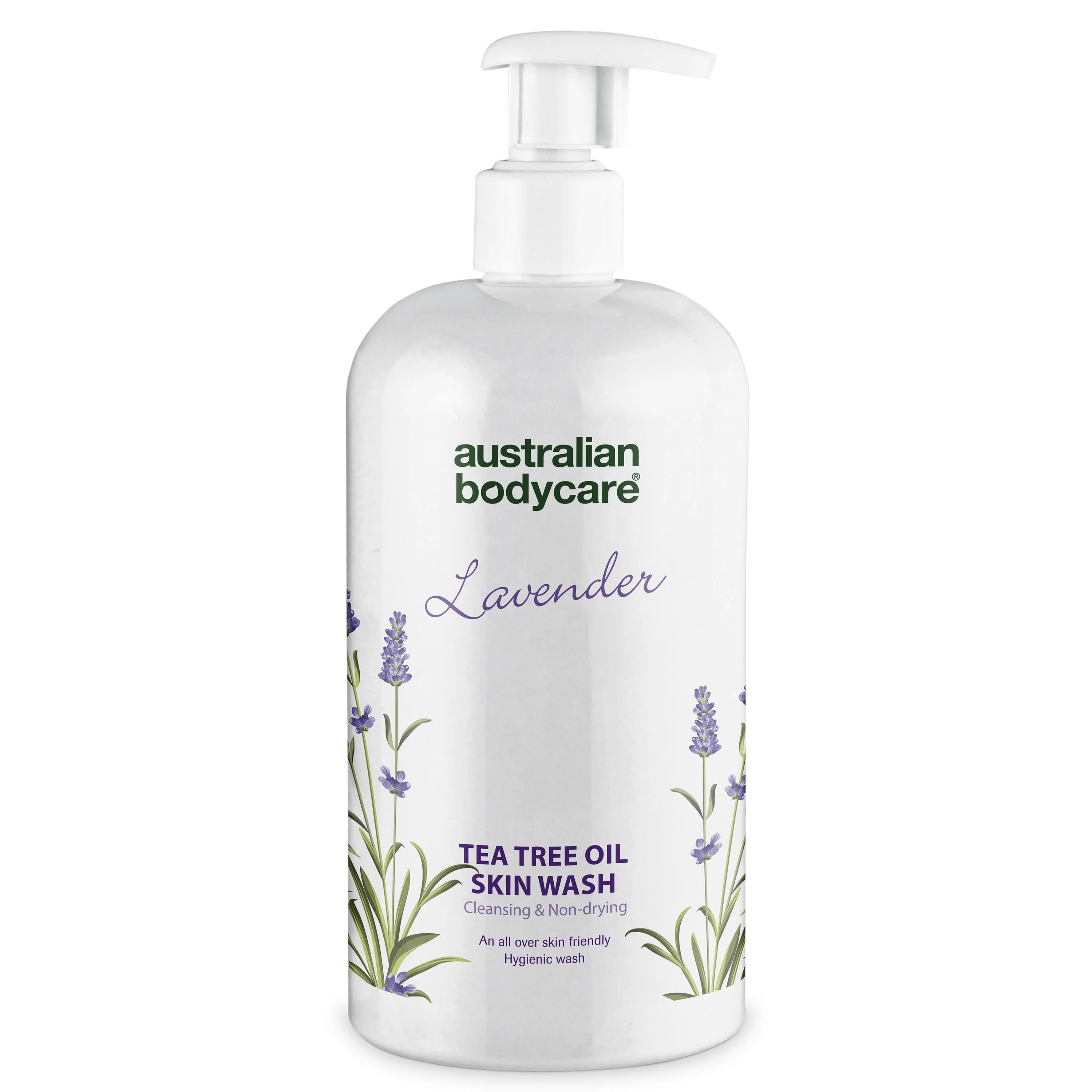 Professionnel Savon pour le corps à l’huile de tea tree & lavande — Gel douche à l'huile de tea tree et à la lavande pour le lavage quotidien du corps