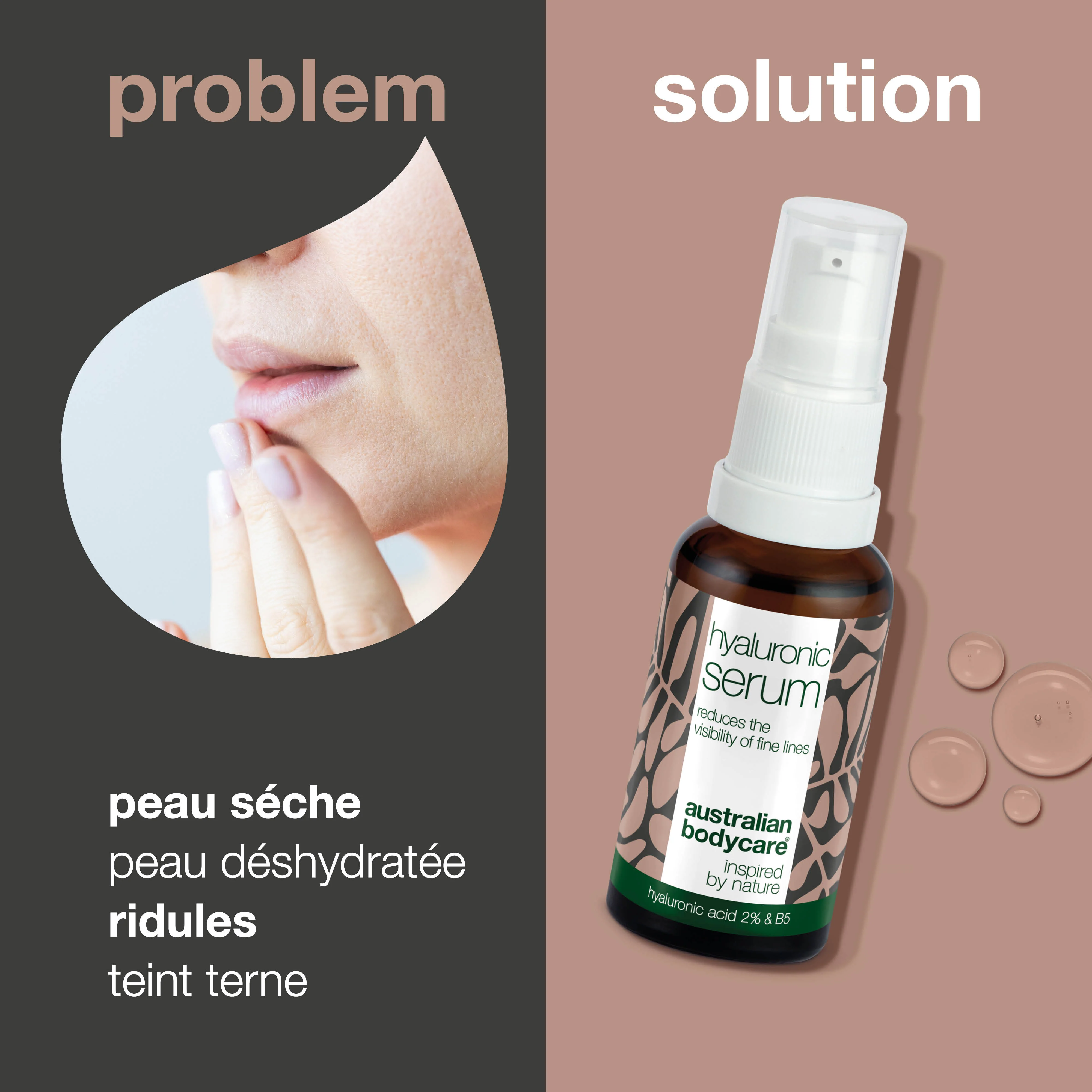 Sérum Acide Hyaluronique 2% – Hydratation intense avec B5 — Le Sérum Acide Hyaluronique 2% hydrate en profondeur, réduit les ridules et laisse la peau douce et repulpée. - Image 2