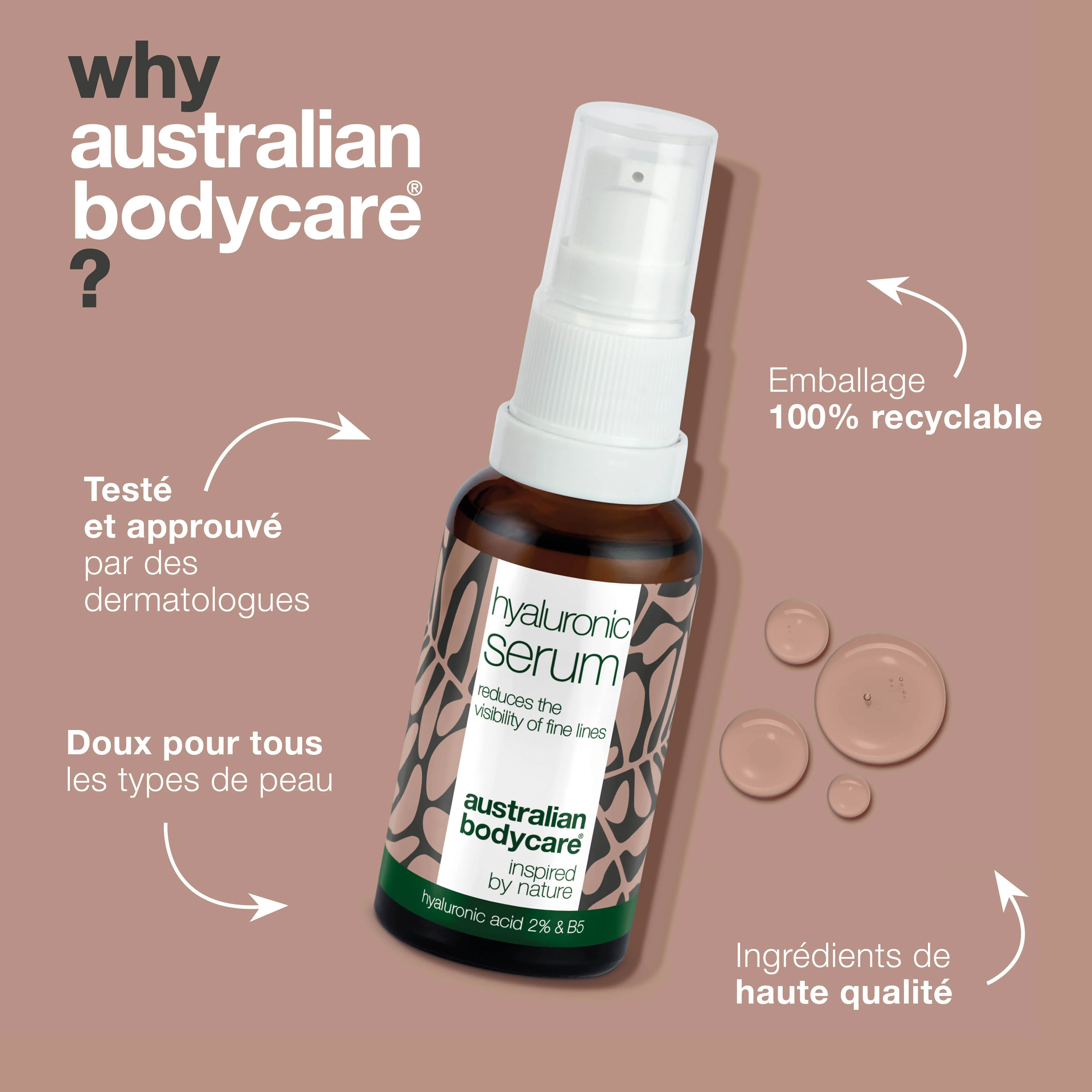 Sérum Acide Hyaluronique 2% – Hydratation intense avec B5 — Le Sérum Acide Hyaluronique 2% hydrate en profondeur, réduit les ridules et laisse la peau douce et repulpée. - Image 4