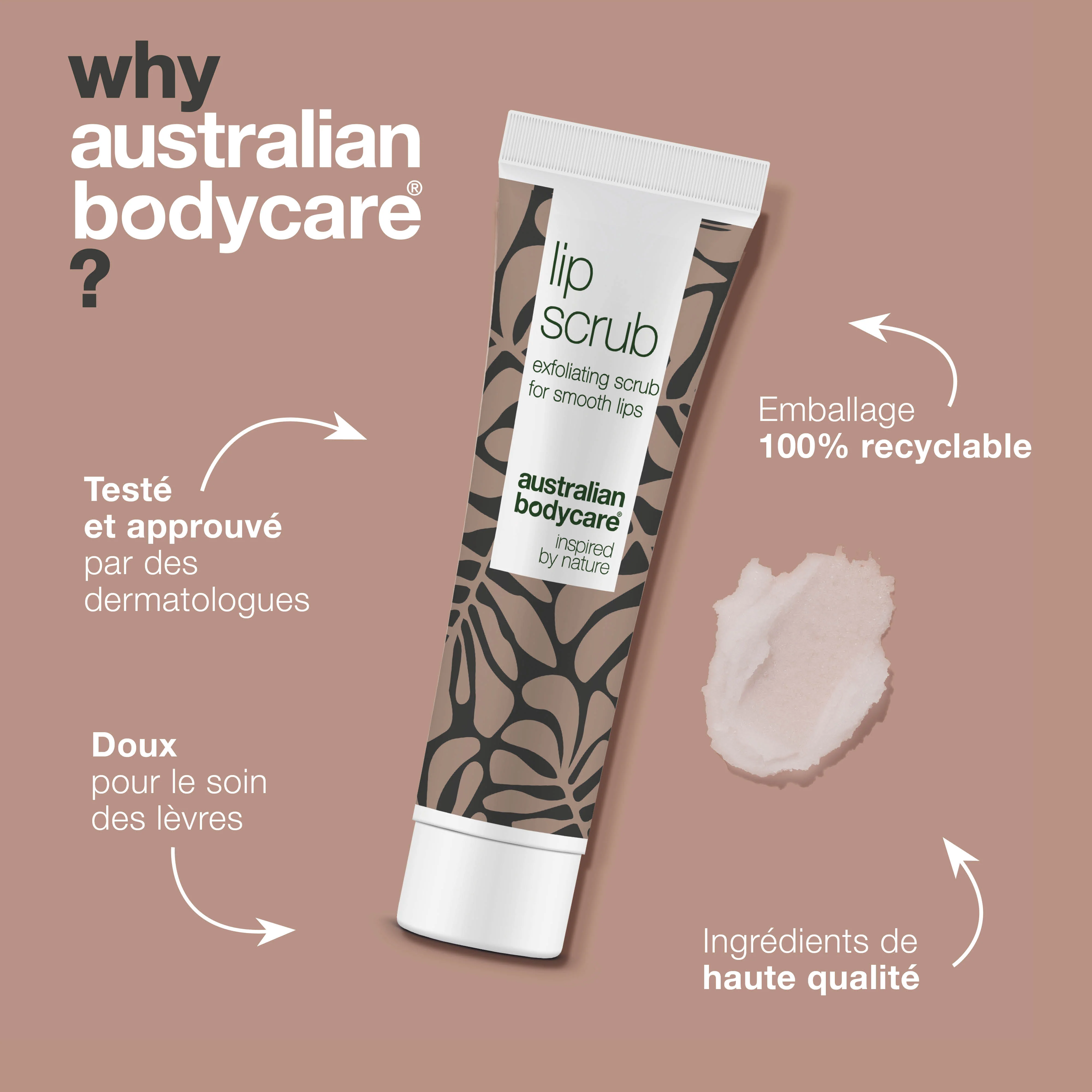 Gommage Lèvres pour Lèvres Sèches — Une exfoliation efficace et des soins intensifs pour vos lèvres sèches - Image 4