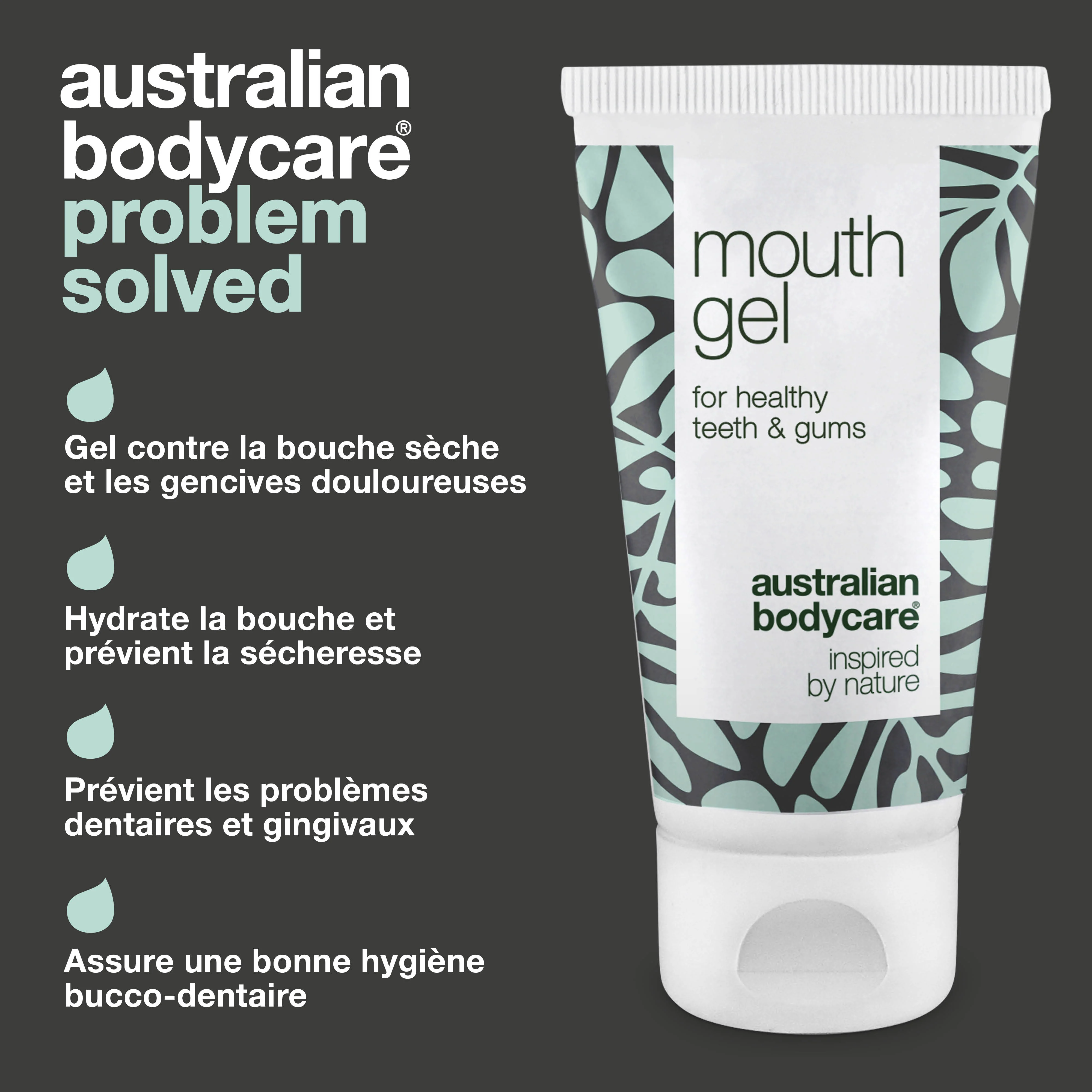 Gel à l’huile de tea tree pour une hygiène bucco dentaire — Gel pour le soin de la bouche sèche et gencives douloureuses - Image 3