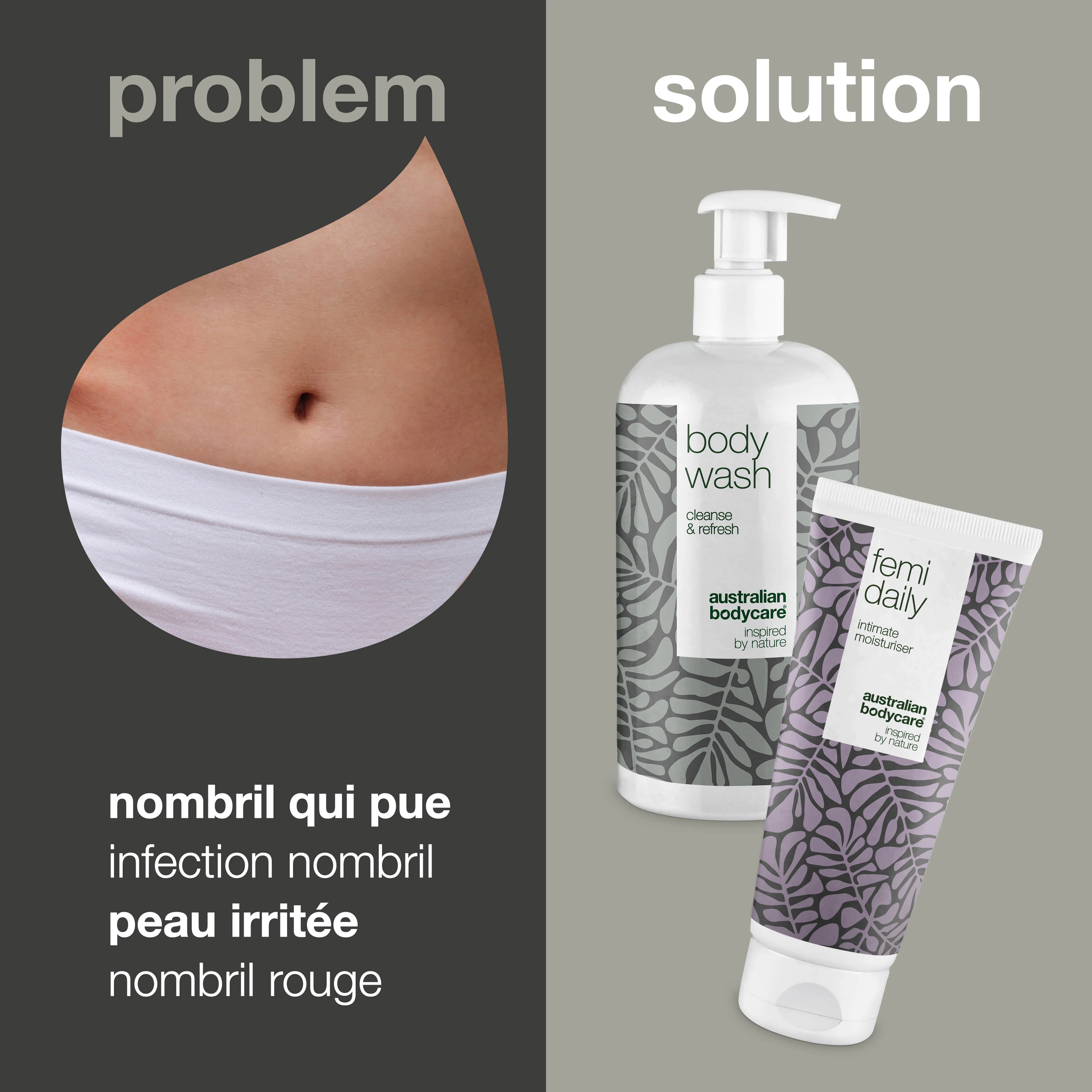 Kit de 2 produits contre les nombril qui pue — Élimine les odeurs causées par un champignon du nombril, une infection ou autre - Image 2