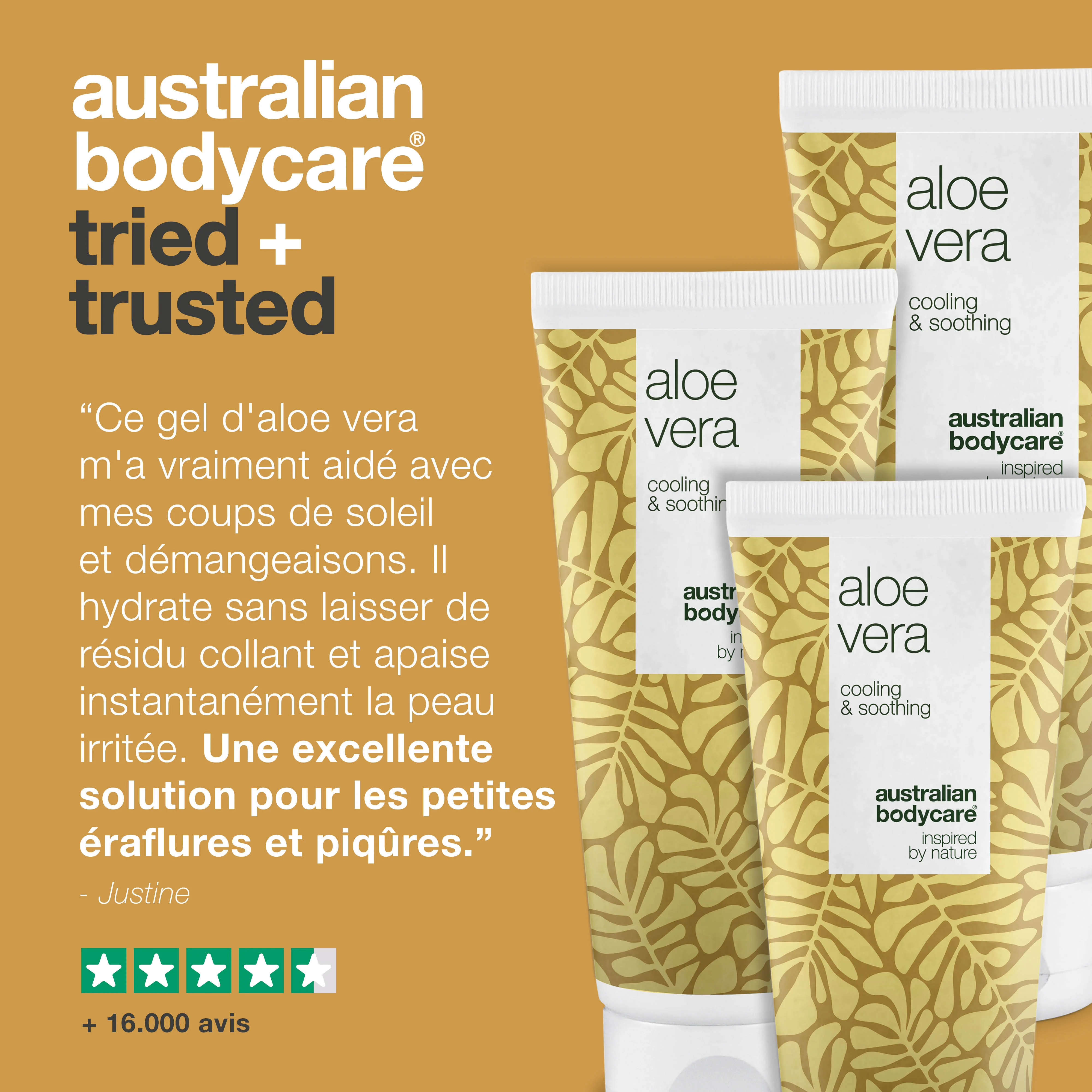 3 pour 2 gel d'Aloe Vera 200 ml - achat groupé — Lot de 3 gels d'Aloe Vera (200 ml) - Image 5