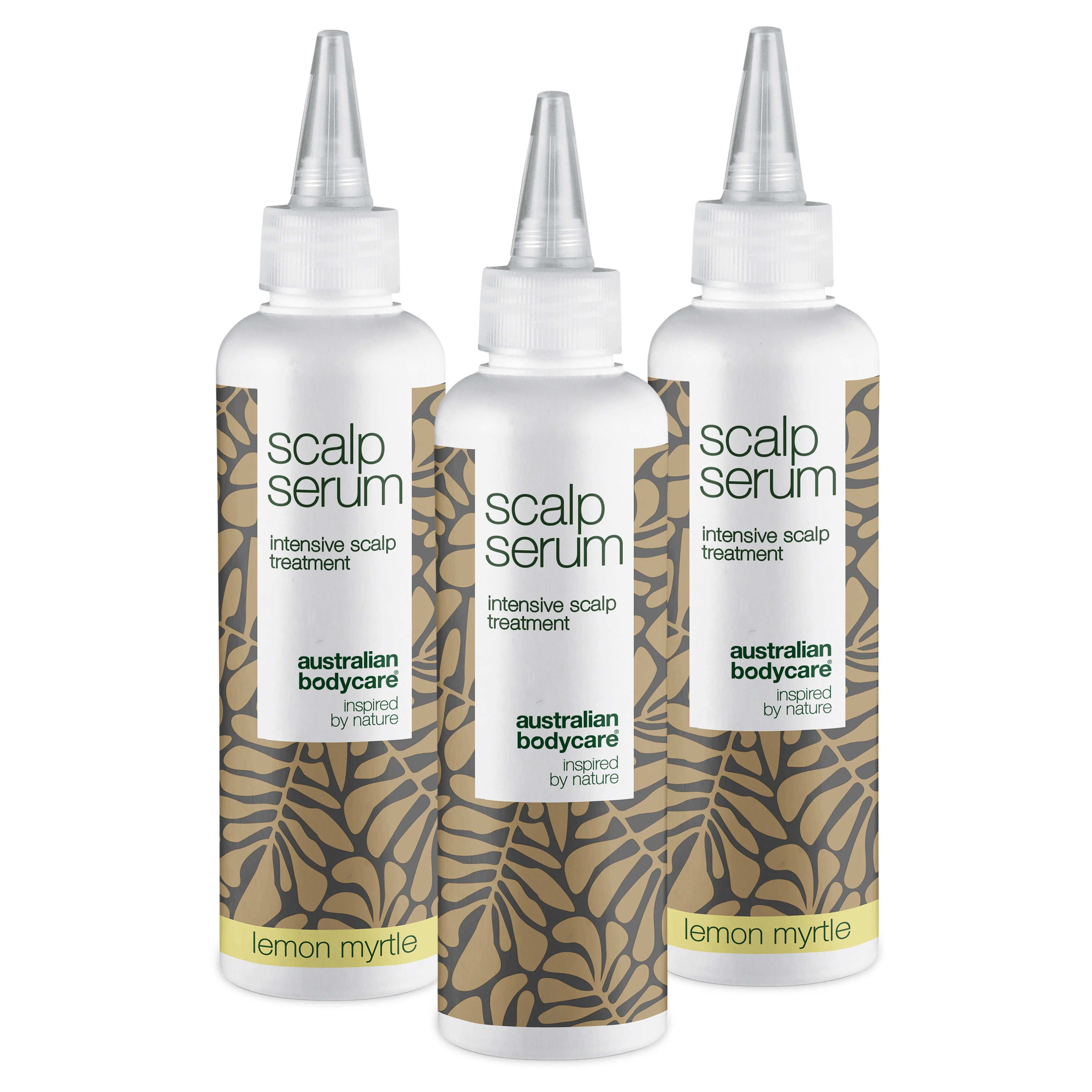 3 pour 2 Traitement du cuir chevelu au sérum 150 ml - achat groupé — Lot de 3 sérums cuir chevelu (150 ml) : Tea Tree & Myrte citronnée