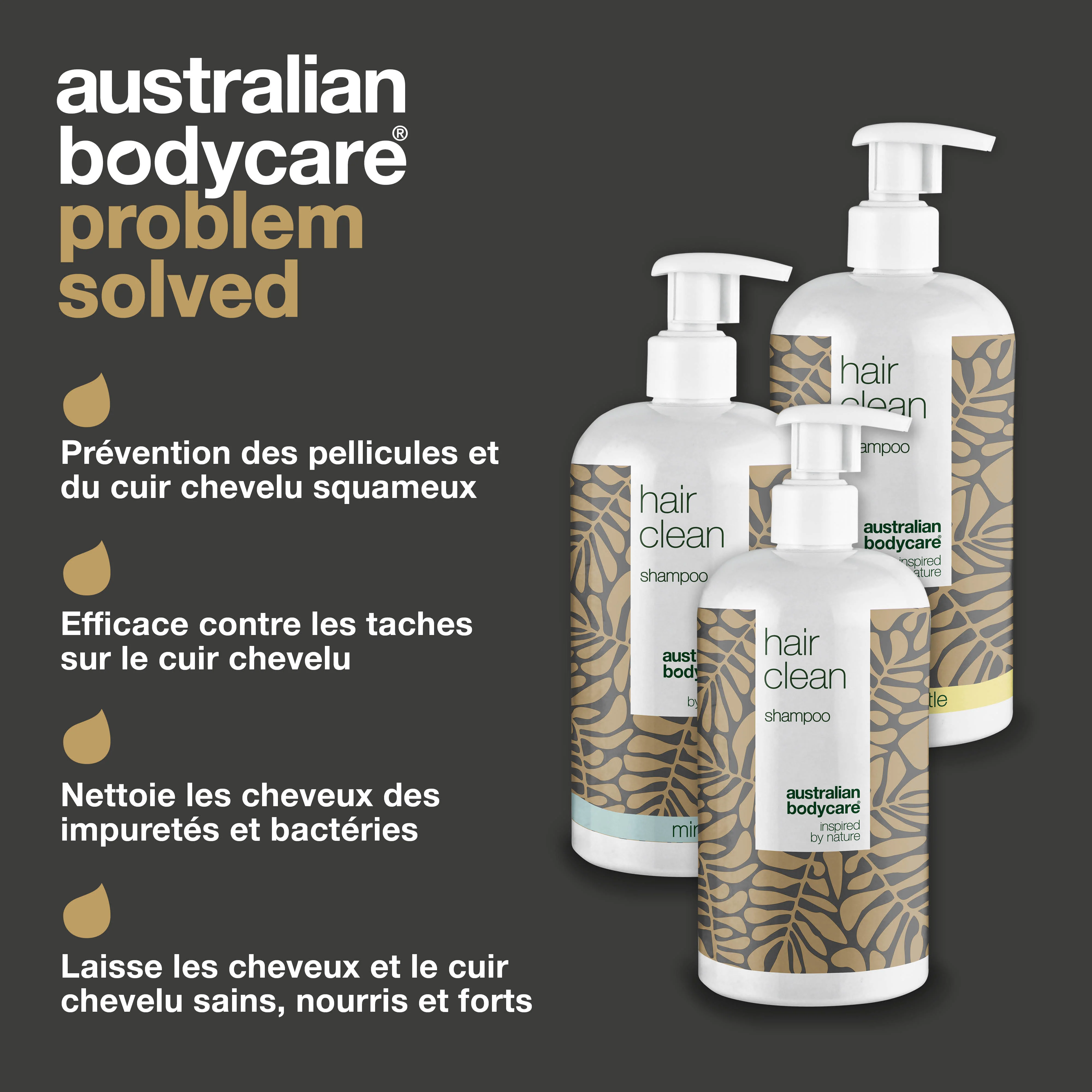 3 pour 2 Shampoing au Tea Tree 500 ml - achat groupé — Offre groupée avec 3 shampooings (500 ml) : Huile de Tea Tree, Myrte Citronnée & Menthe - Image 3