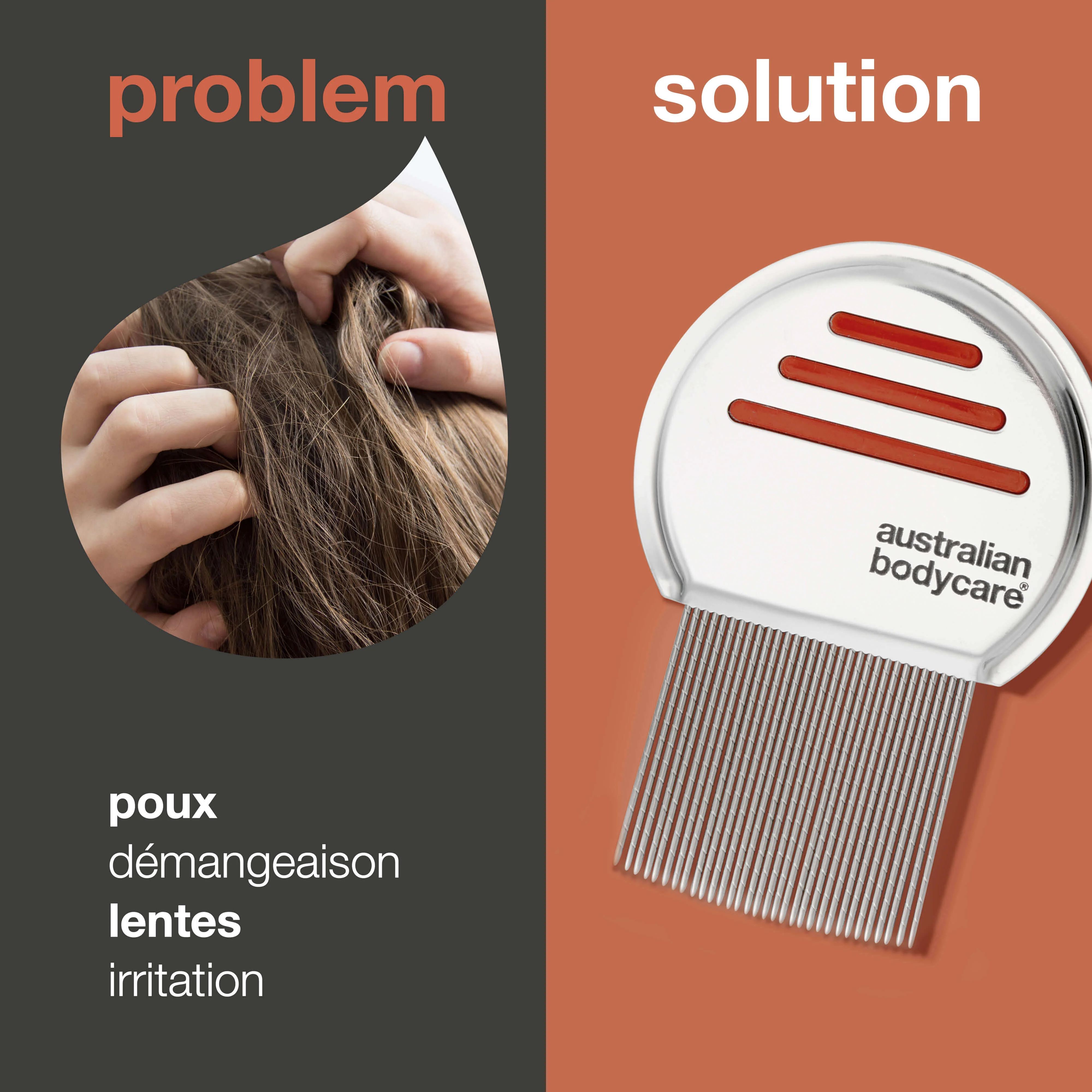 Peigne anti-poux en métal – Élimine poux et lentes — Dites adieu aux poux avec un peigne en acier inoxydable ! Élimine poux et lentes efficacement et en douceur. Idéal pour un traitement complet. - Image 2