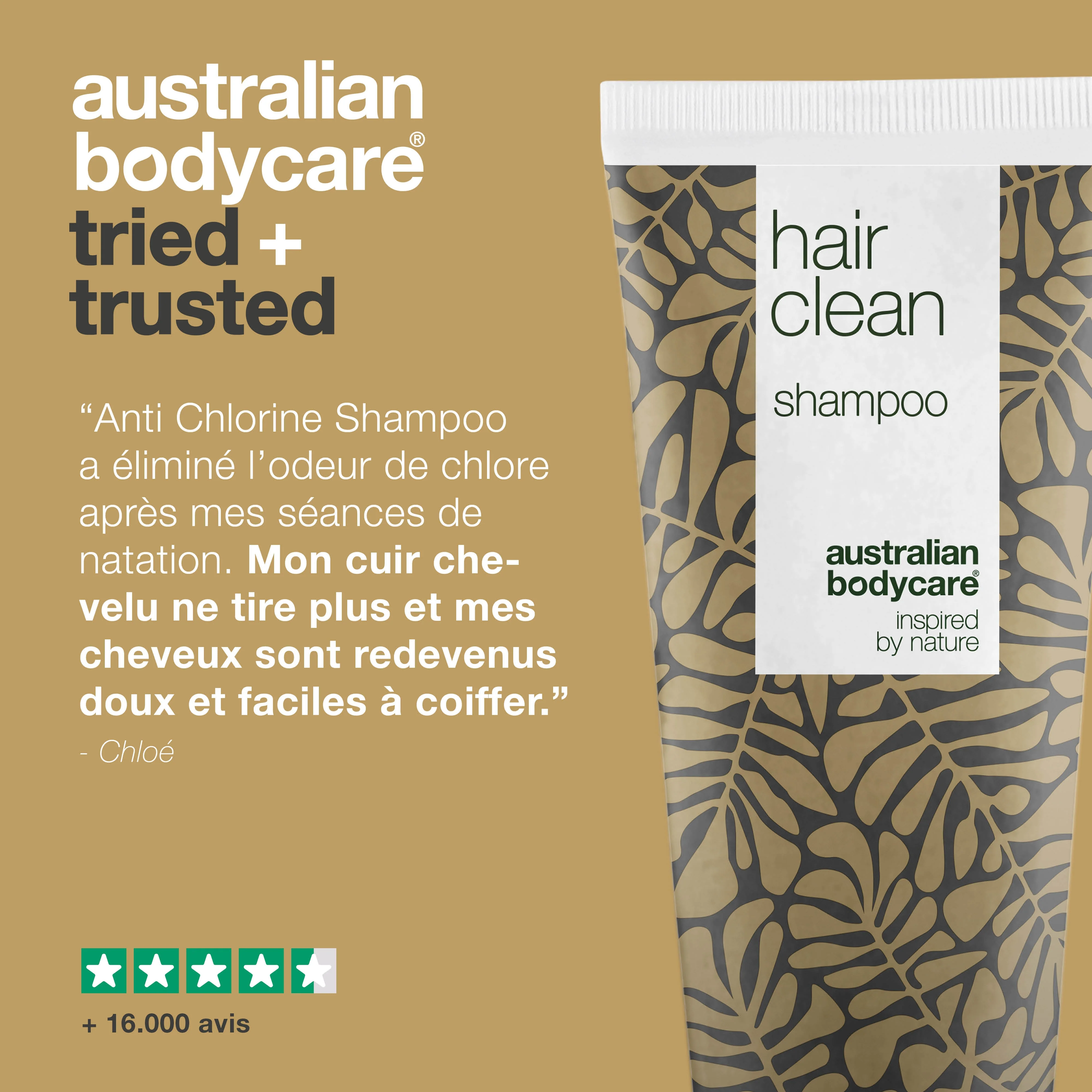 Shampooing anti chlore — Le shampooing à l'huile de tea tree élimine l'odeur de chlore - Image 5