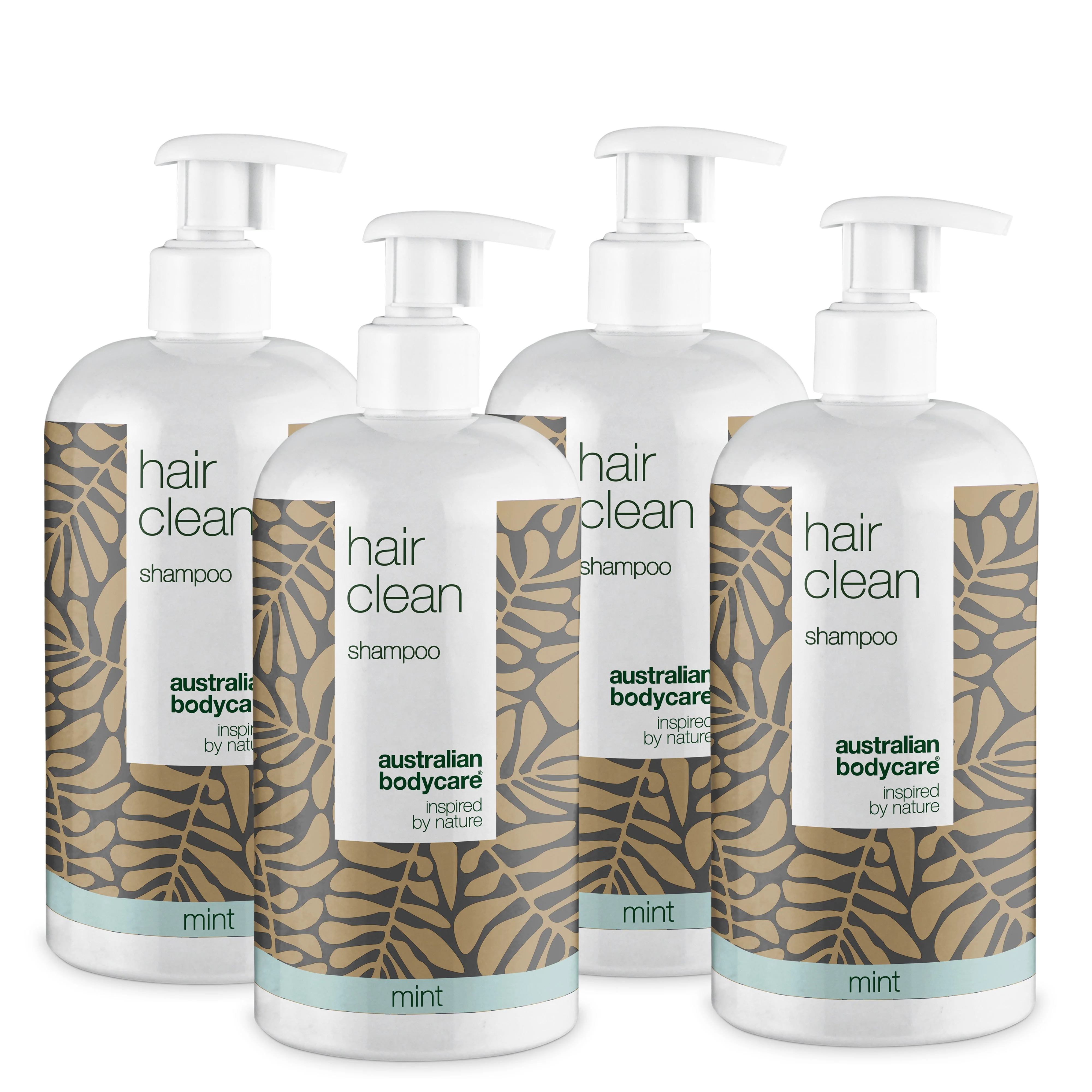 4 Shampooing pour 3 à l’huile de Tea Tree 500 ml Menthe - offre groupée — Offre groupée avec 4 shampooings (500 ml) : Huile de tea tree et menthe
