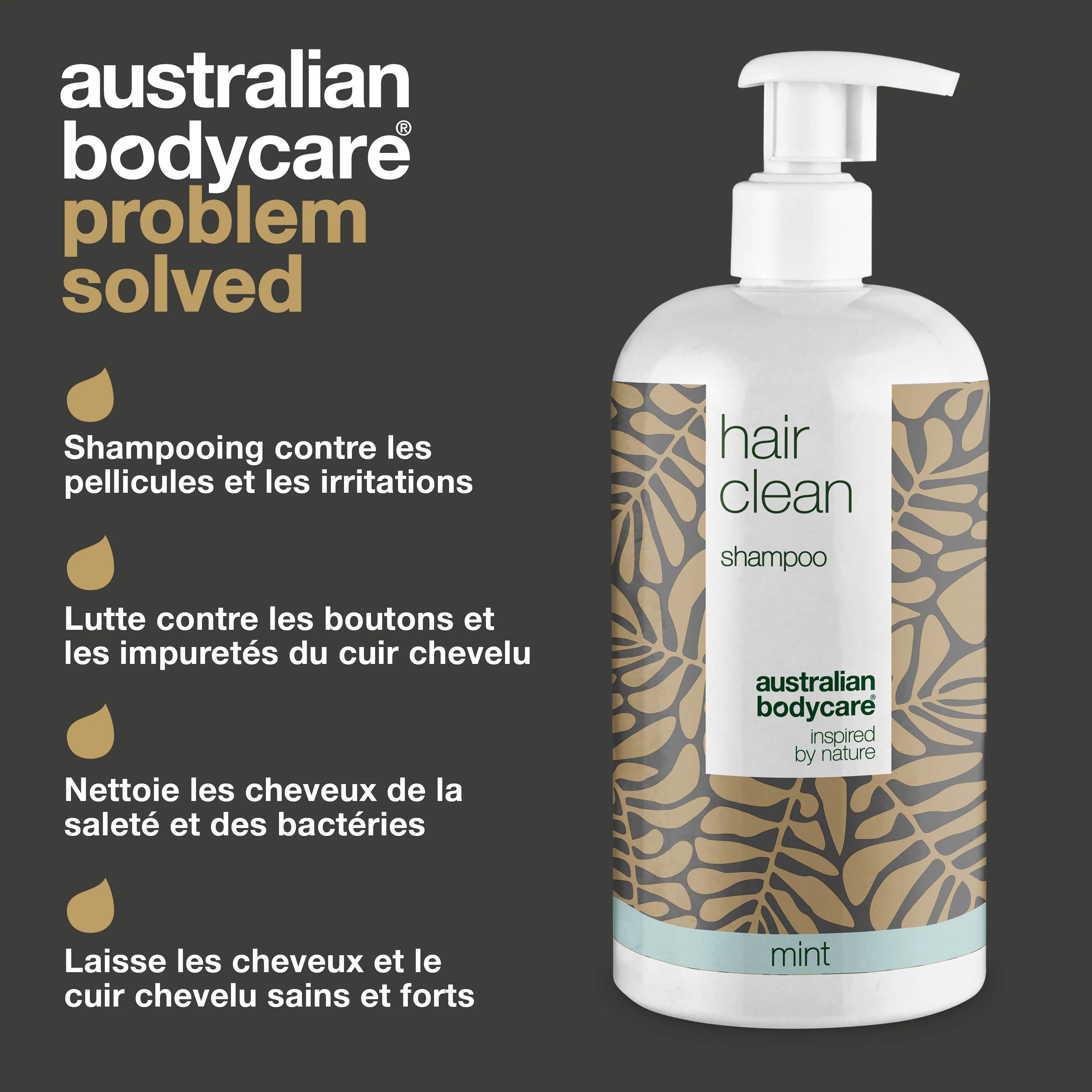 4 Shampooing pour 3 à l’huile de Tea Tree 500 ml Menthe - offre groupée — Offre groupée avec 4 shampooings (500 ml) : Huile de tea tree et menthe - Image 3
