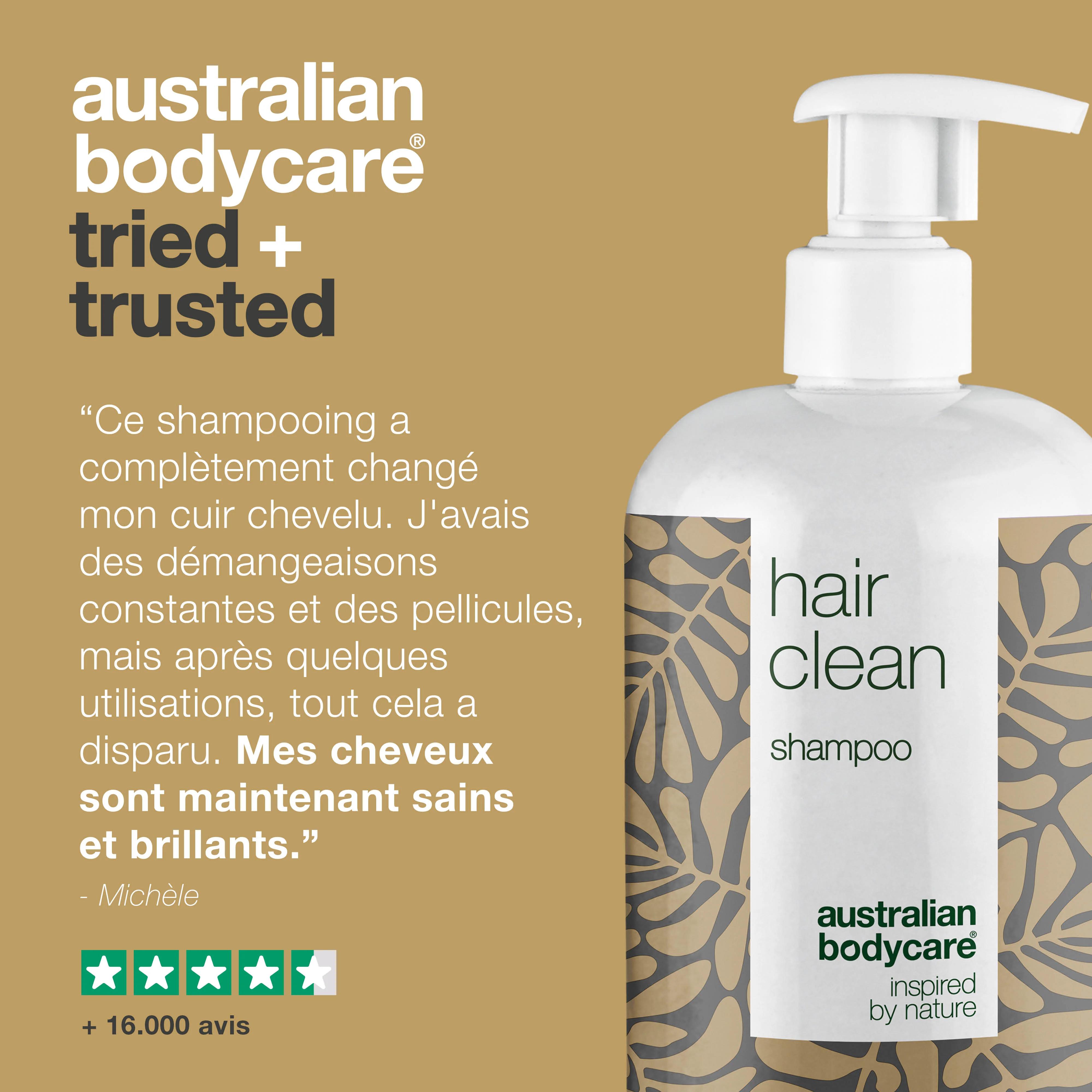 4 Shampooing pour 3 à l’huile de Tea Tree 500 ml Menthe - offre groupée — Offre groupée avec 4 shampooings (500 ml) : Huile de tea tree et menthe - Image 5