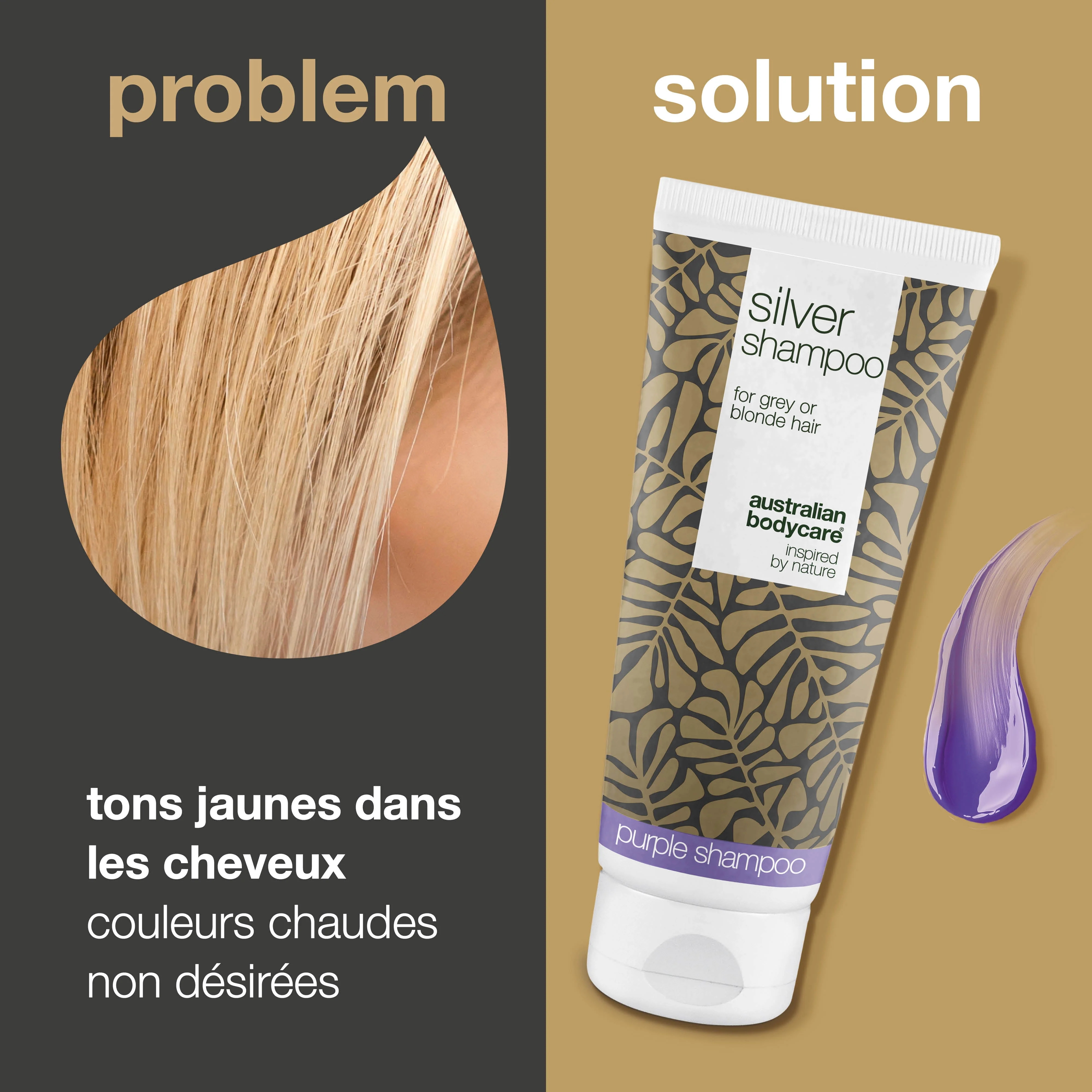 Silver Shampoo – Pour des cheveux blonds et gris frais et éclatants — Silver Shampoo réduit les reflets jaunes et améliore les tons froids. Idéal pour cheveux blonds et gris. - Image 2