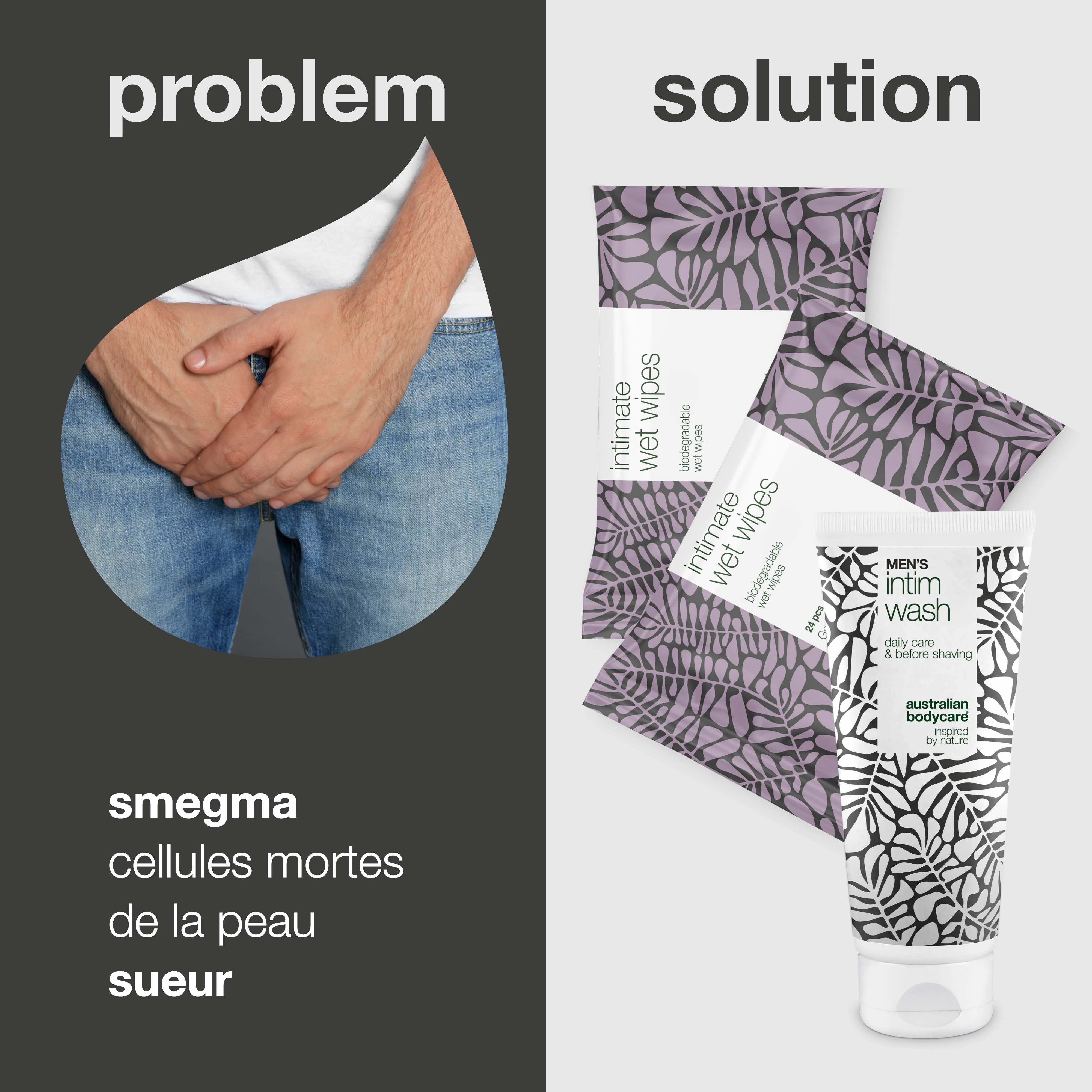Kit de soins Smegma — Nettoie la zone intime et prévient de la sécrétion sébacée intime - Image 2