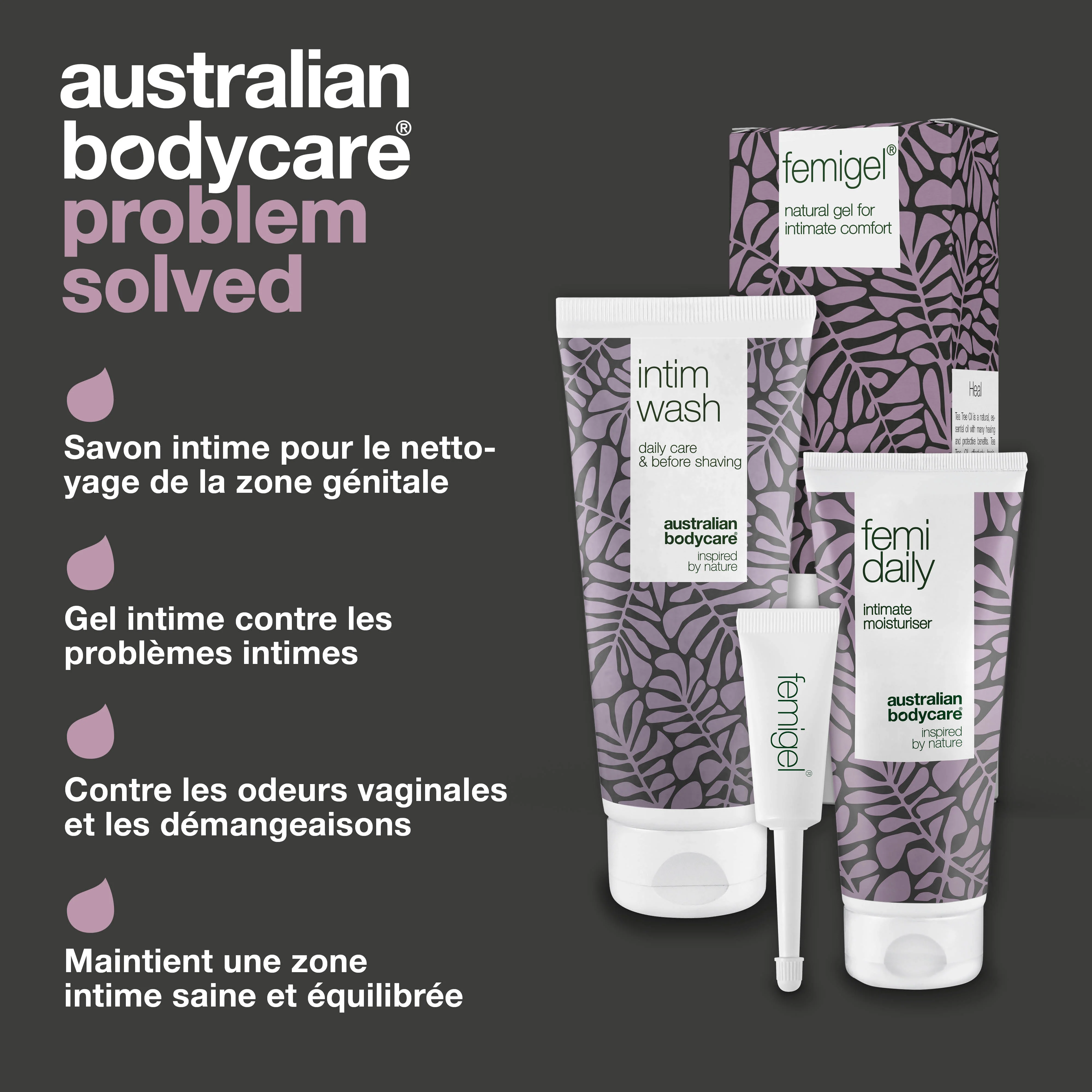 Kit de 3 produits pour le soin des cystites — Produits intimes pour réduire la sécheresse, les picotements et les irritations. - Image 3