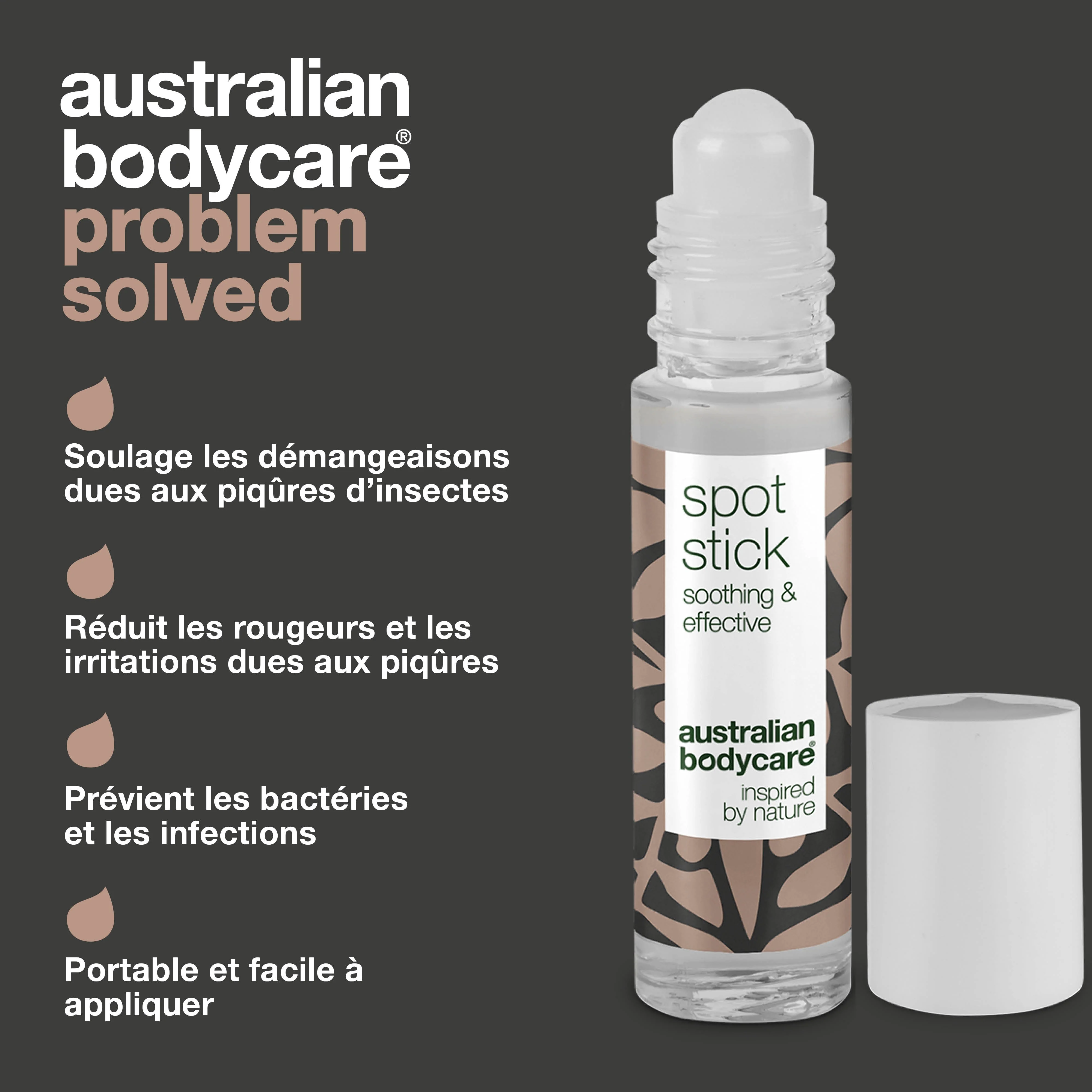 Stick contre les piqûres de moustiques — Stick roll-on pratique contre les bactéries et les irritations dues aux piqûres d'insectes - Image 3