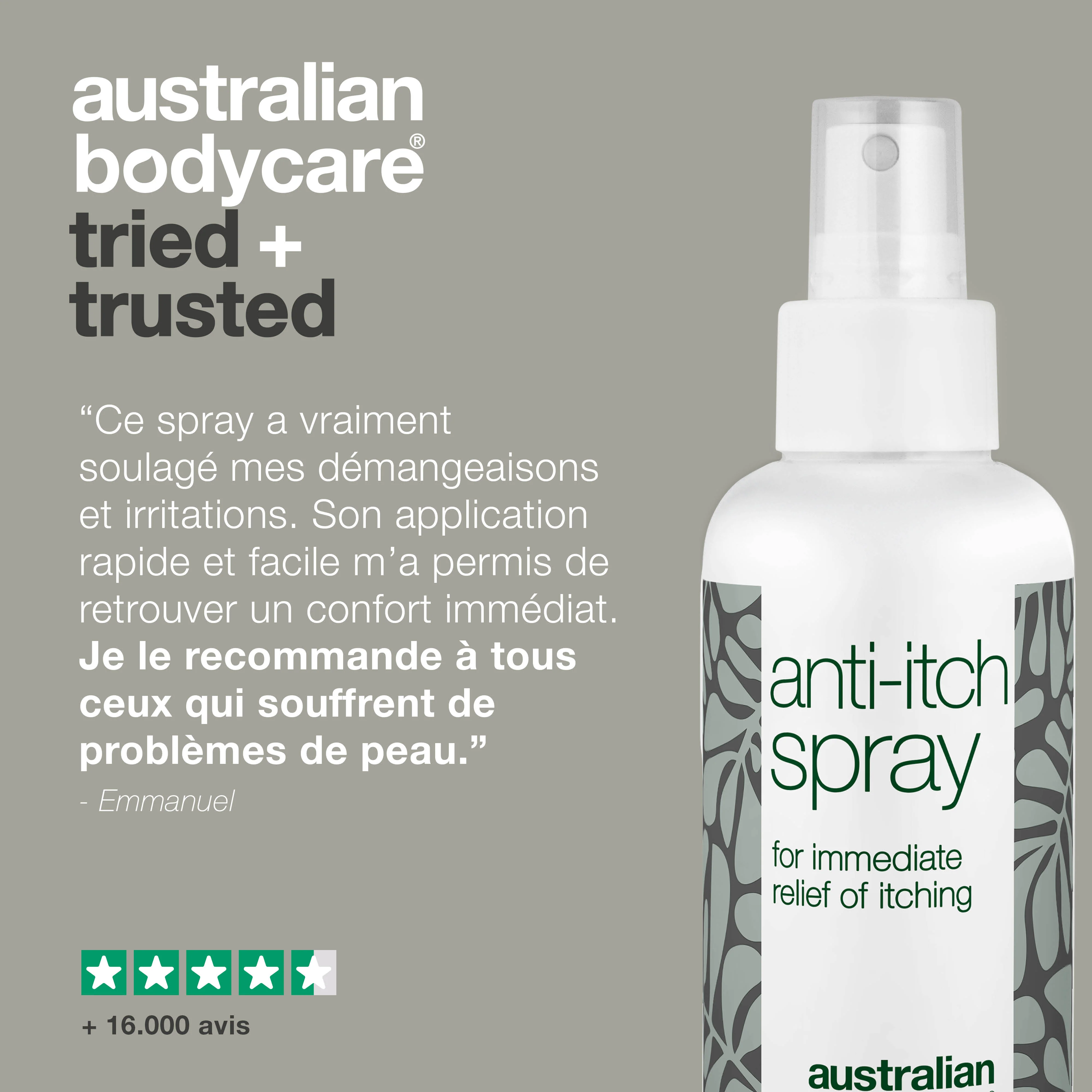 Spray pour lutter contre la peau irritée qui démange — Spray apaisant et calmant pour la peau irritée et les démangeaisons. - Image 5